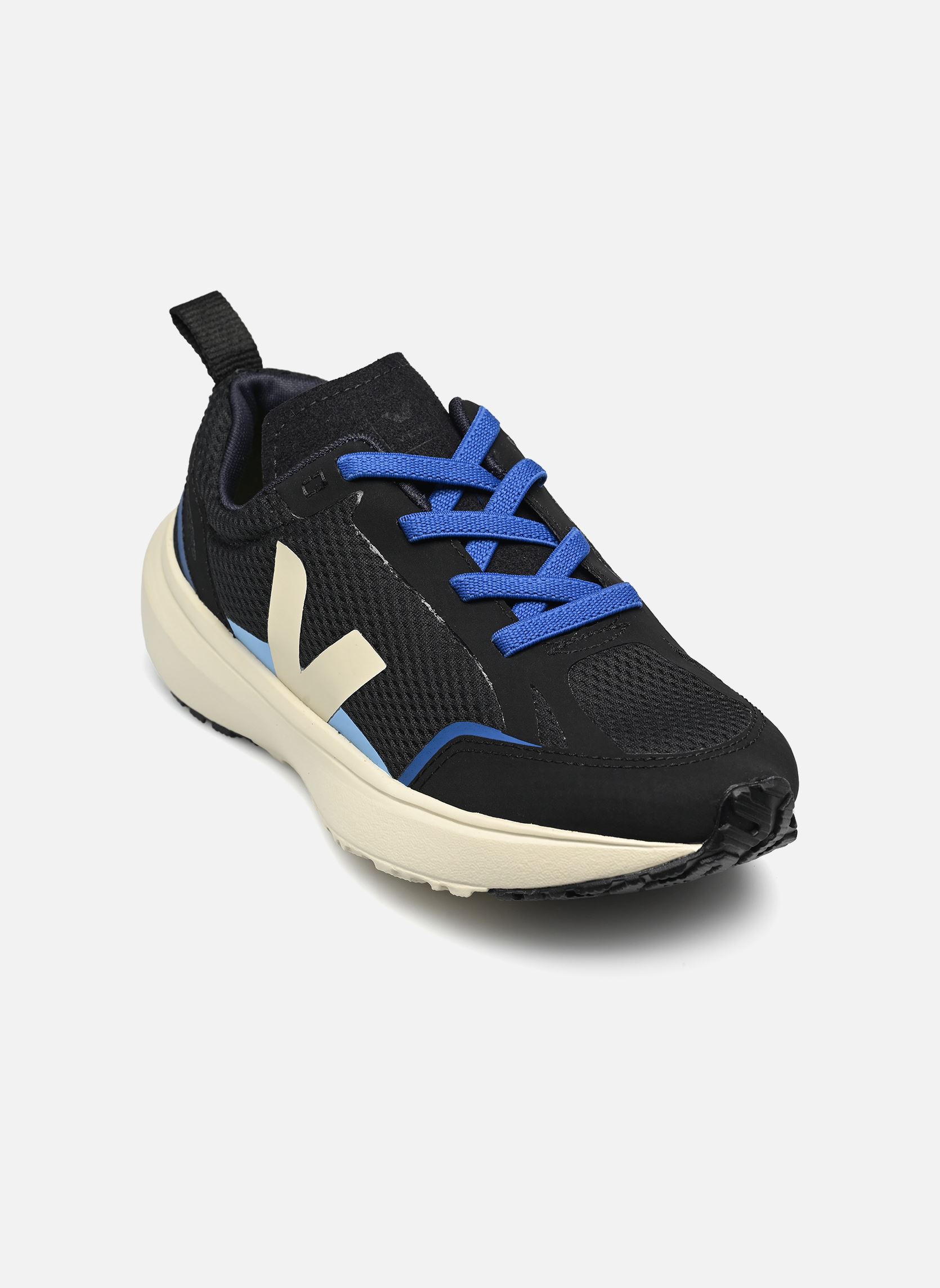 Lage sneakers Small Canary Light Alveomesh - Lacets él jongens blauw Veja Lage sneakers Small Canary Light Alveomesh - Lacets él jongens blauw BLACK_PIERRE