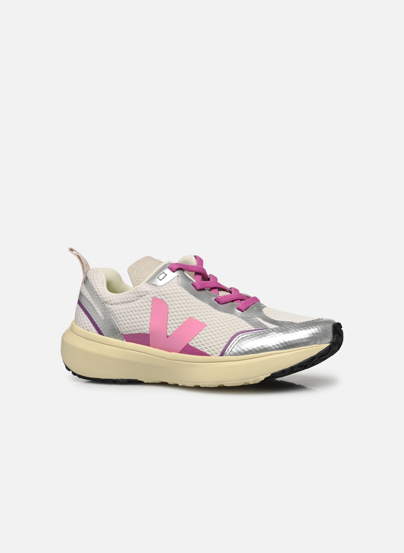 Niedrige Sneaker Small Canary Light Alveomesh - Lacets él mädchen weiß Veja Niedrige Sneaker Small Canary Light Alveomesh - Lacets él mädchen weiß GRAVEL_MALIBU_SILVER