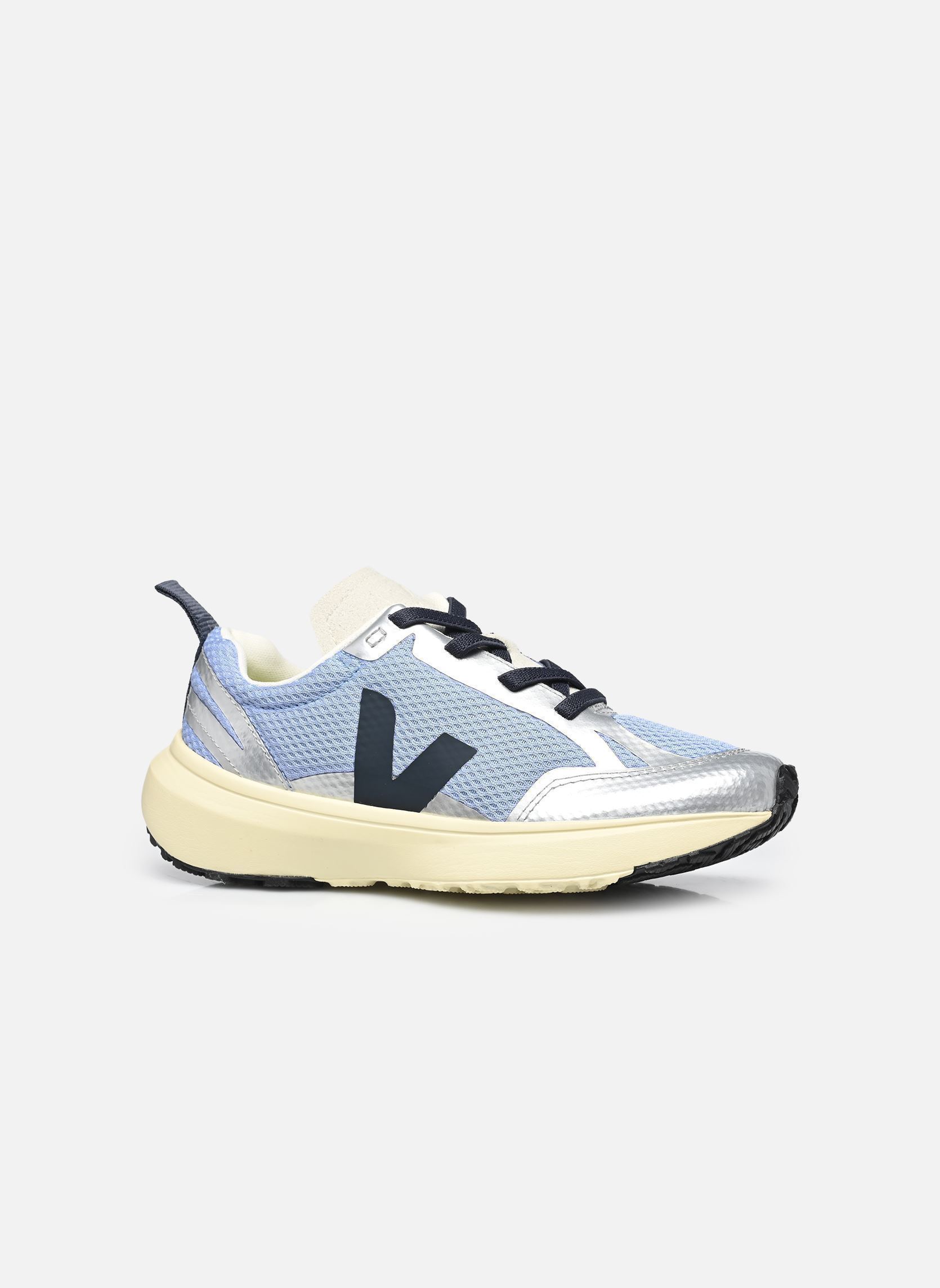 Baskets Small Canary Light Alveomesh - Lacets él garçon argent Veja Baskets Small Canary Light Alveomesh - Lacets él garçon argent OLYMPE_NAUTICO_SILVER