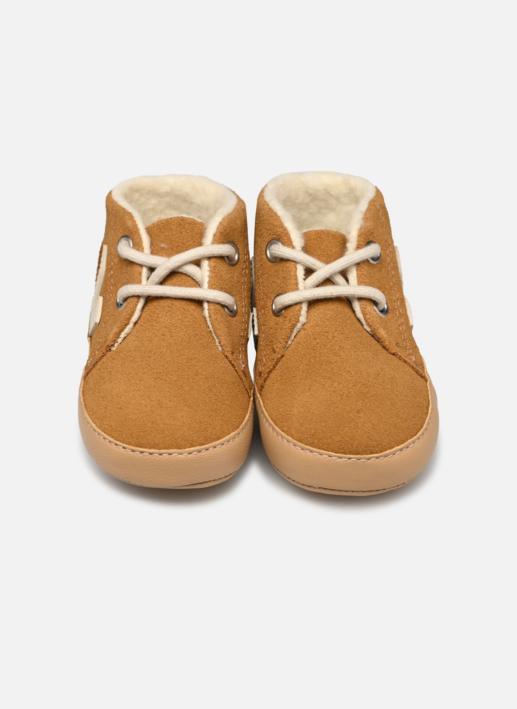 Chaussons Baby Winter Suede marron Veja Chaussons Baby Winter Suede marron CAMEL_PIERRE