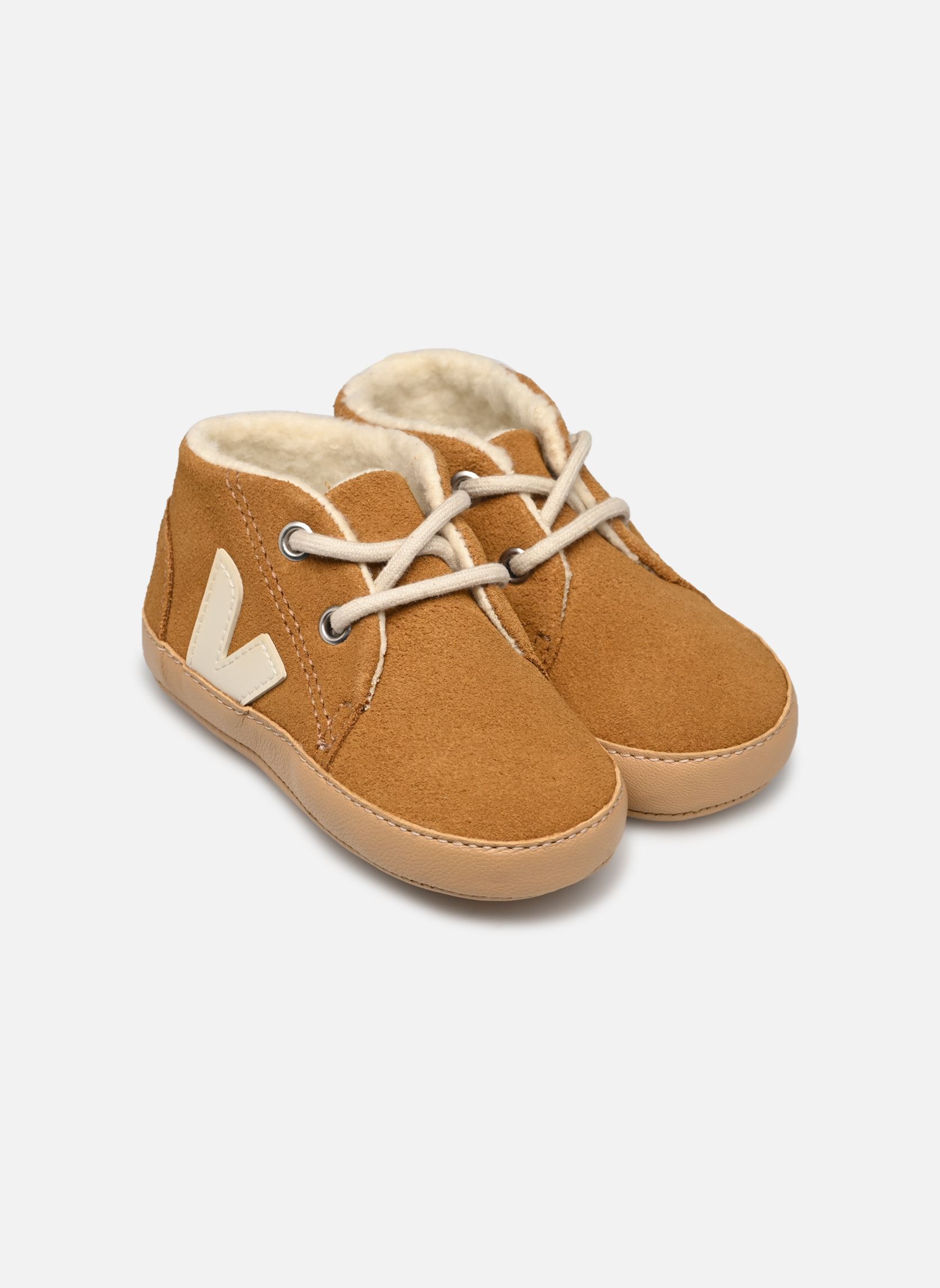 Chaussons Baby Winter Suede marron Veja Chaussons Baby Winter Suede marron CAMEL_PIERRE