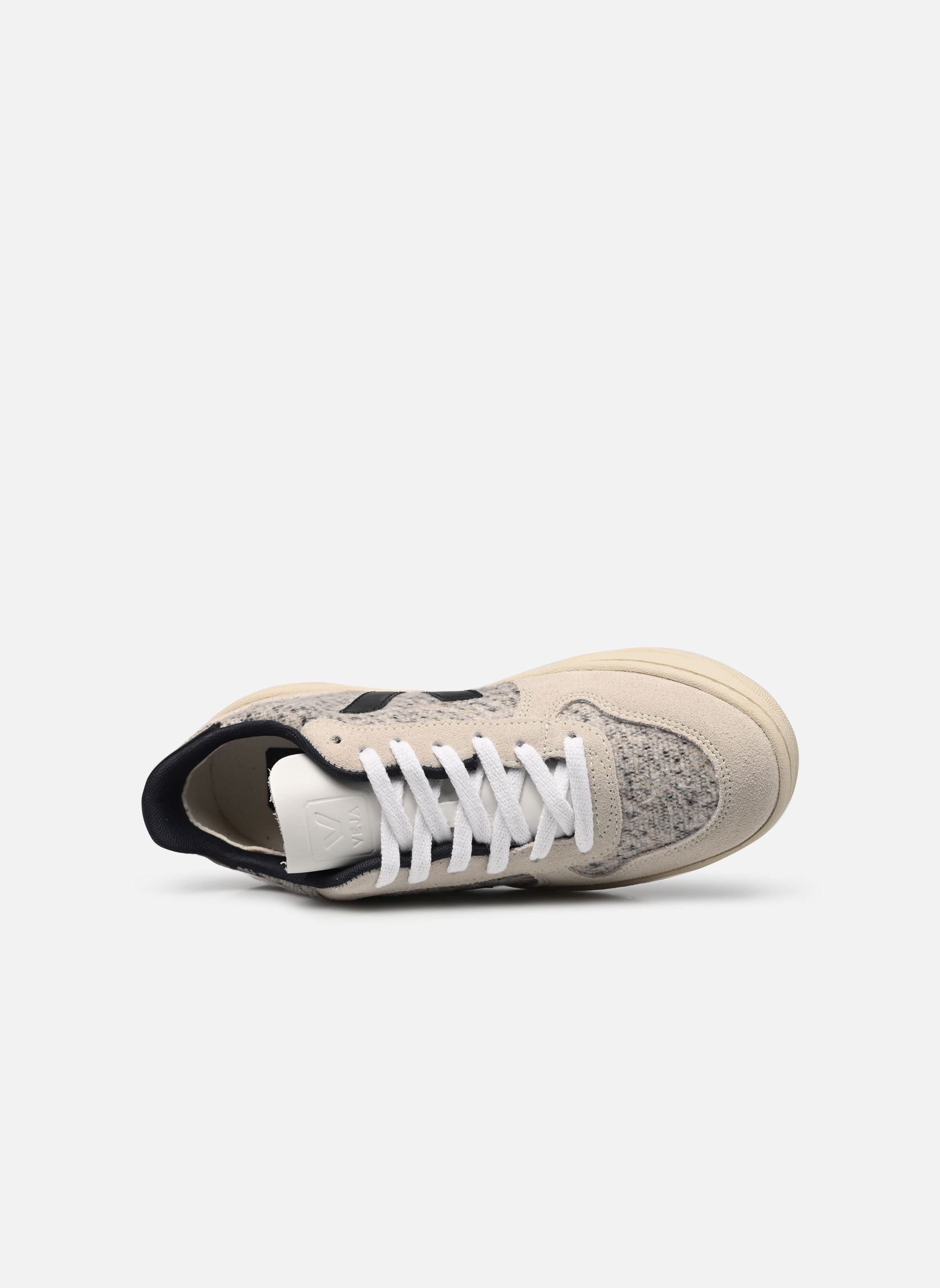 Baskets V-10 Flannel femme gris Veja Baskets V-10 Flannel femme gris Snow_Black