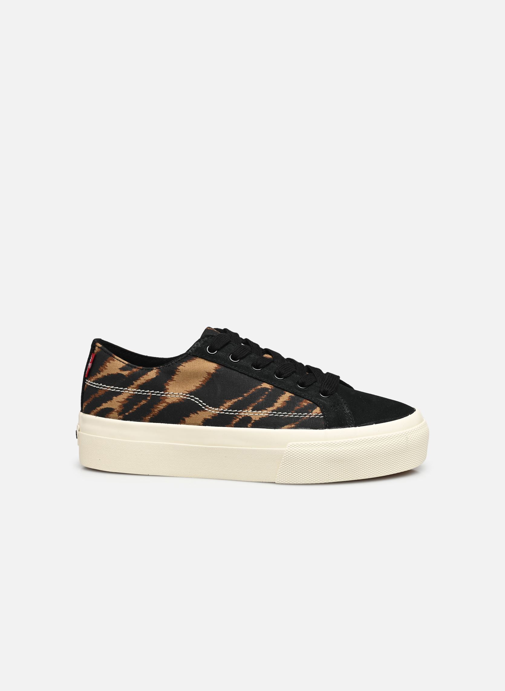 Baskets toile XL DECON LOW femme noir Levi's Baskets toile XL DECON LOW femme noir REGULAR BLACK