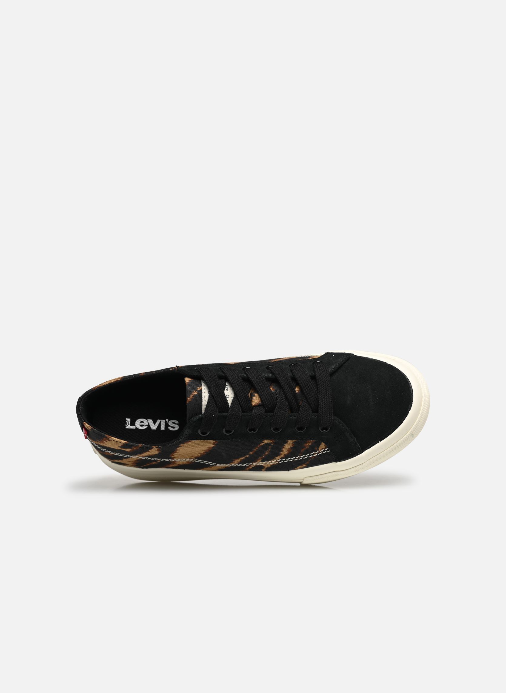 Baskets toile XL DECON LOW femme noir Levi's Baskets toile XL DECON LOW femme noir REGULAR BLACK