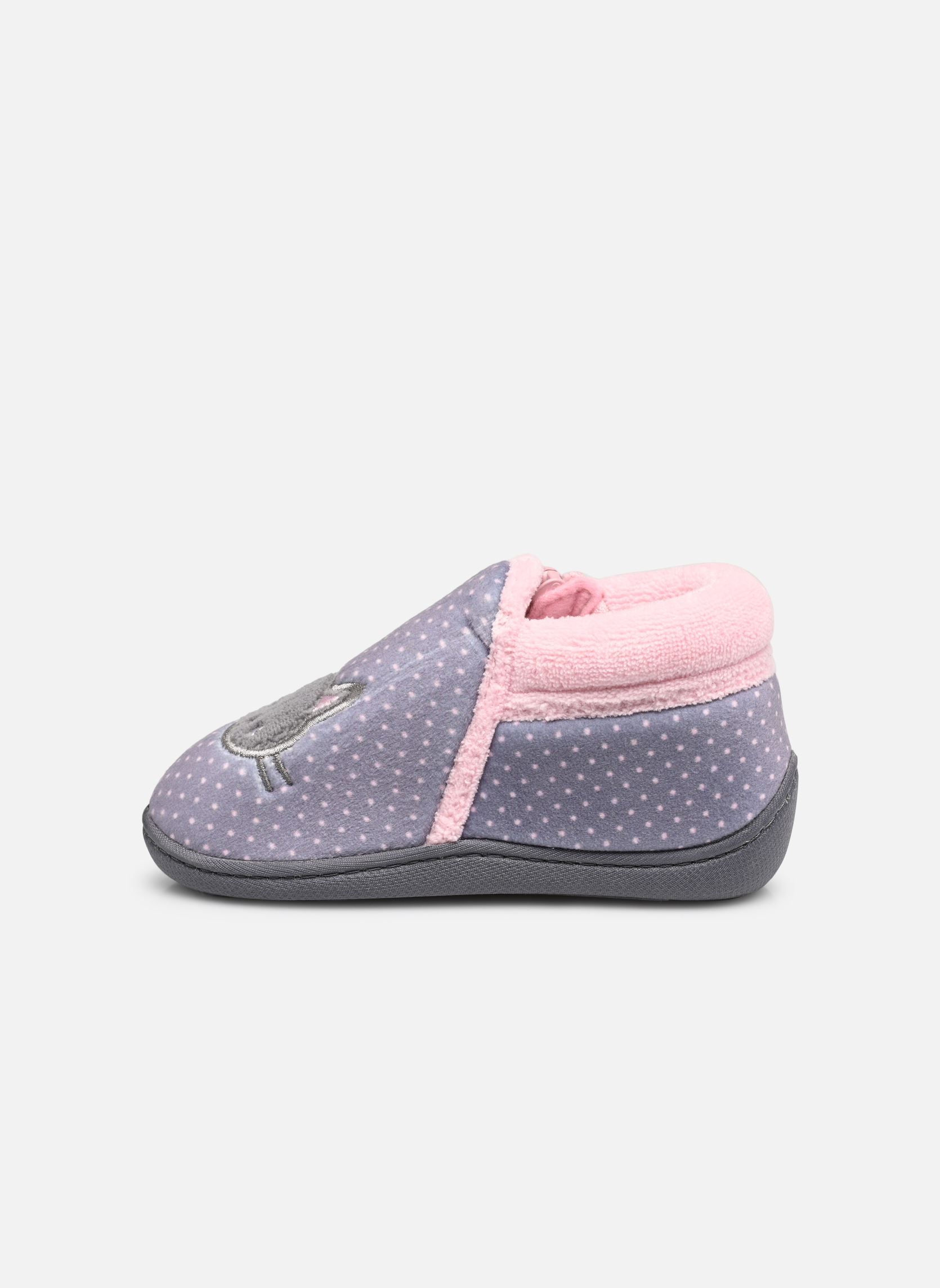 Hausschuhe 99732 mädchen grau Isotoner Hausschuhe 99732 mädchen grau POIS