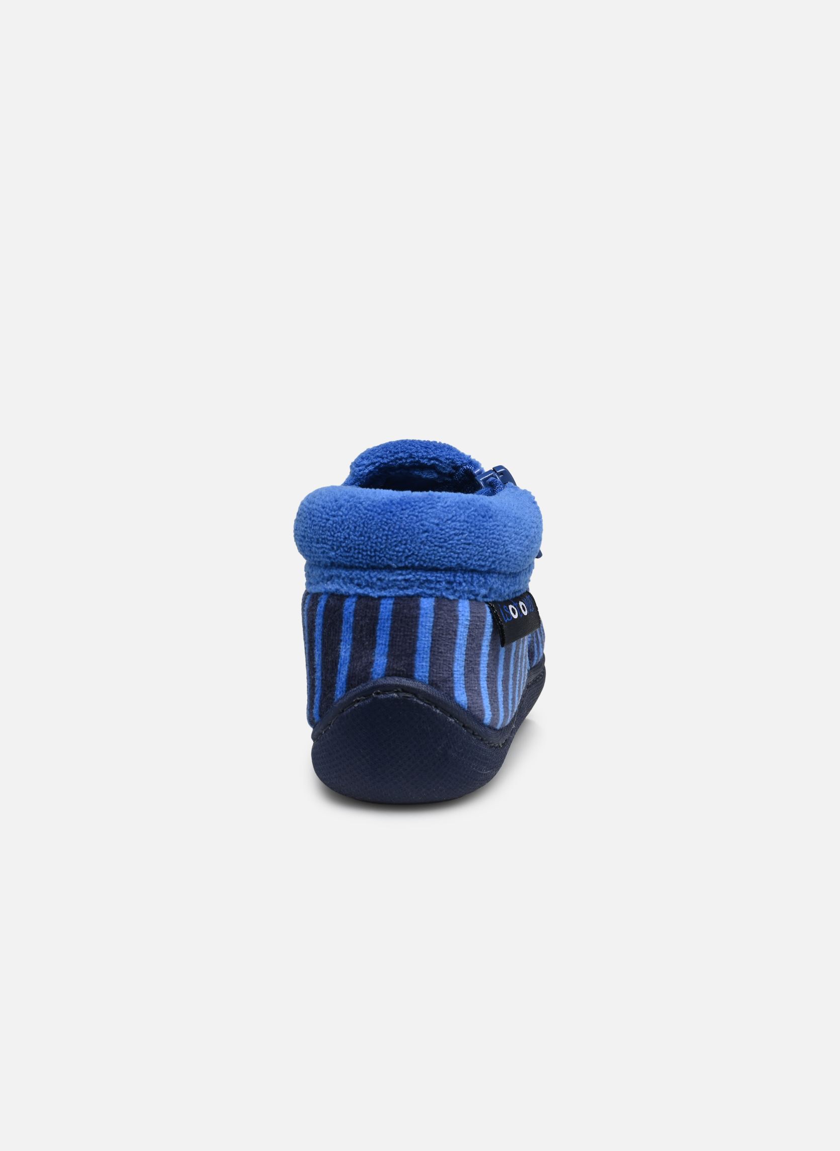 Hausschuhe 99733 jungen blau Isotoner Hausschuhe 99733 jungen blau RAYURES