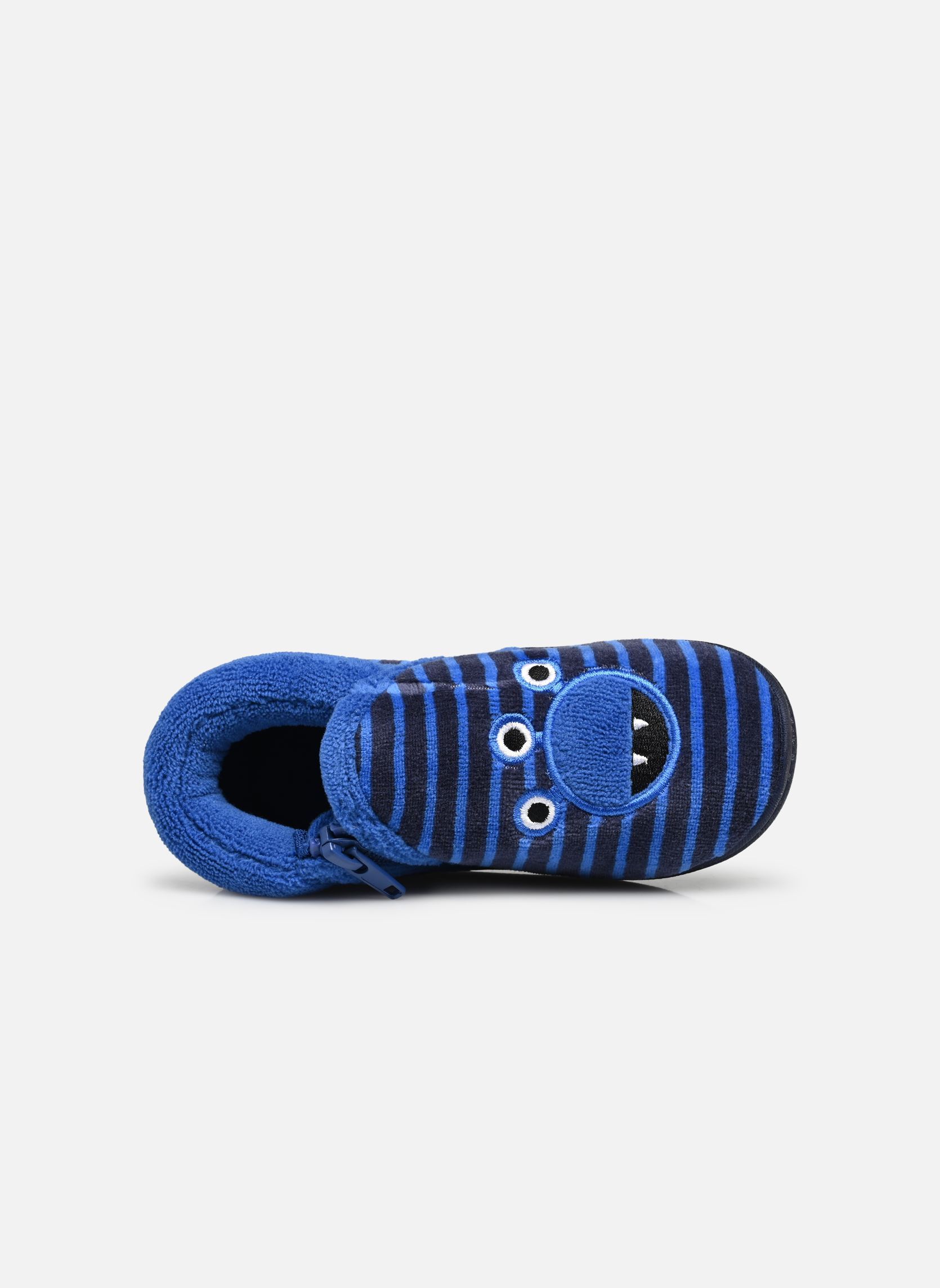 Hausschuhe 99733 jungen blau Isotoner Hausschuhe 99733 jungen blau RAYURES