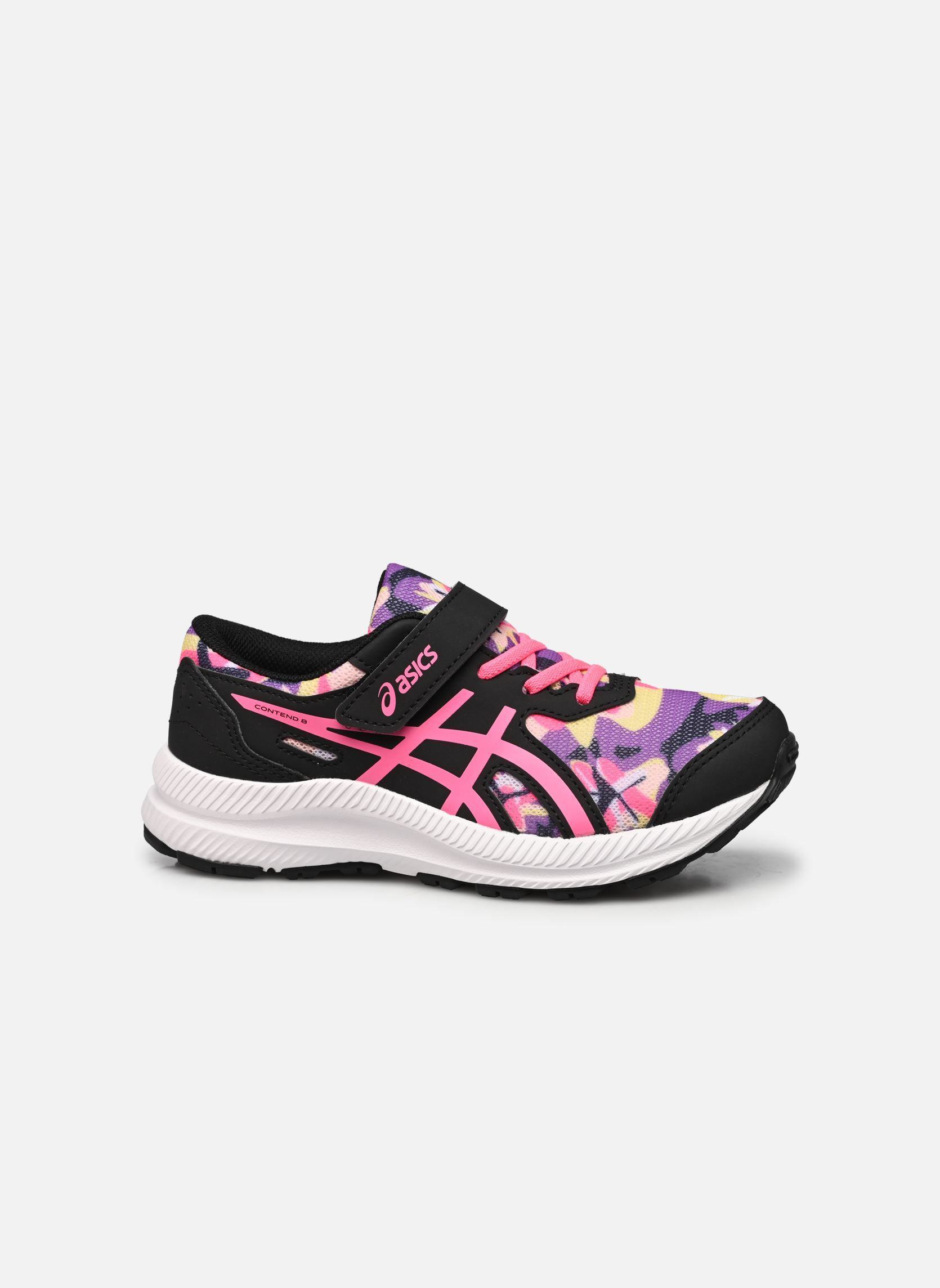 Zapatos deportivos Contend 8 Ps niña negro Asics Zapatos deportivos Contend 8 Ps niña negro Black/hot pink