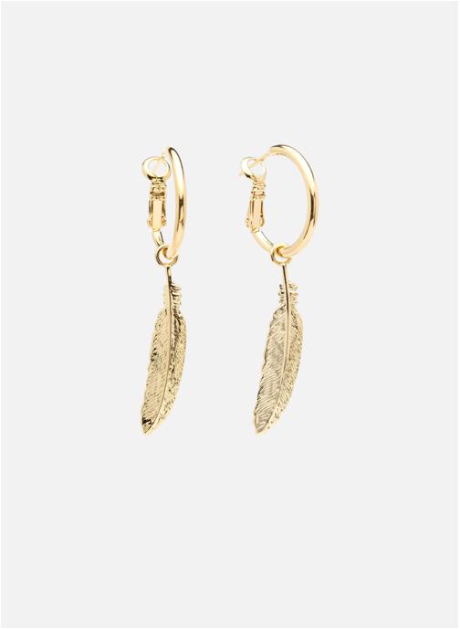 Monsieur Simone Boucles d'oreilles femme or et bronze