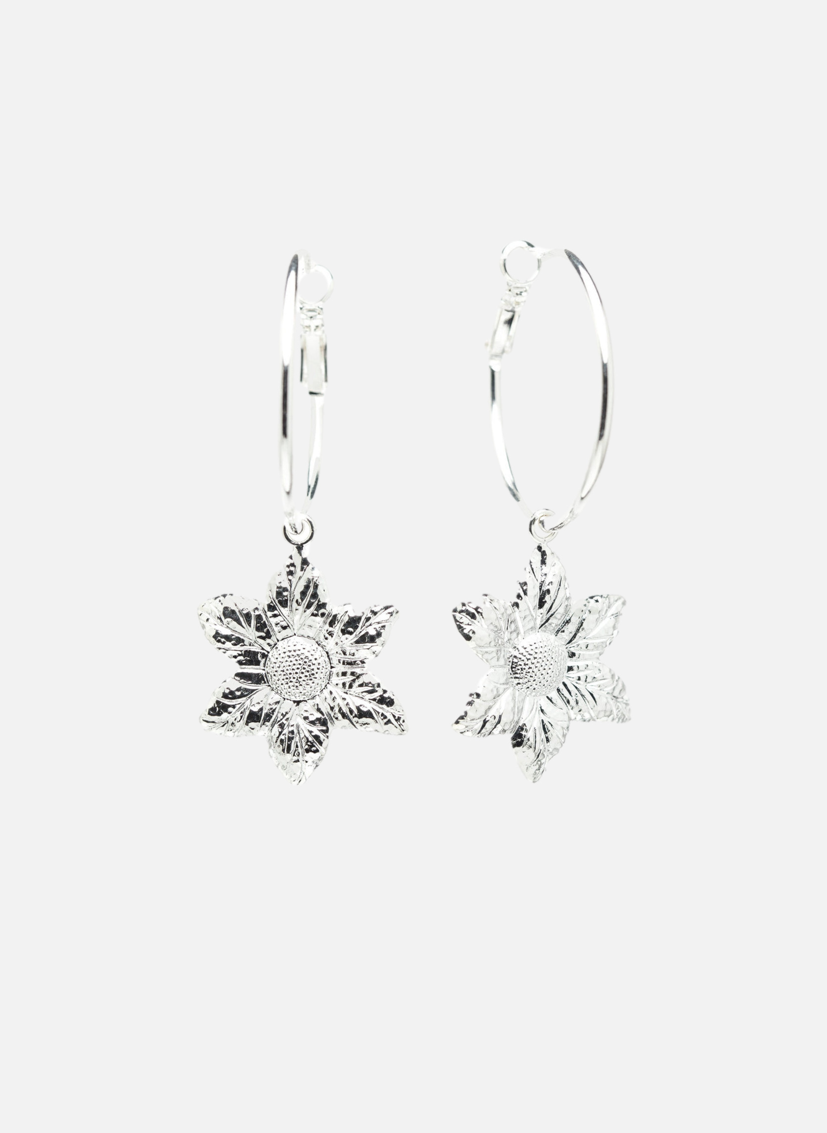 Boucles d'oreilles femme argent Monsieur Simone Boucles d'oreilles femme argent Argent