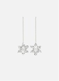 Boucles d'oreilles femme or et bronze