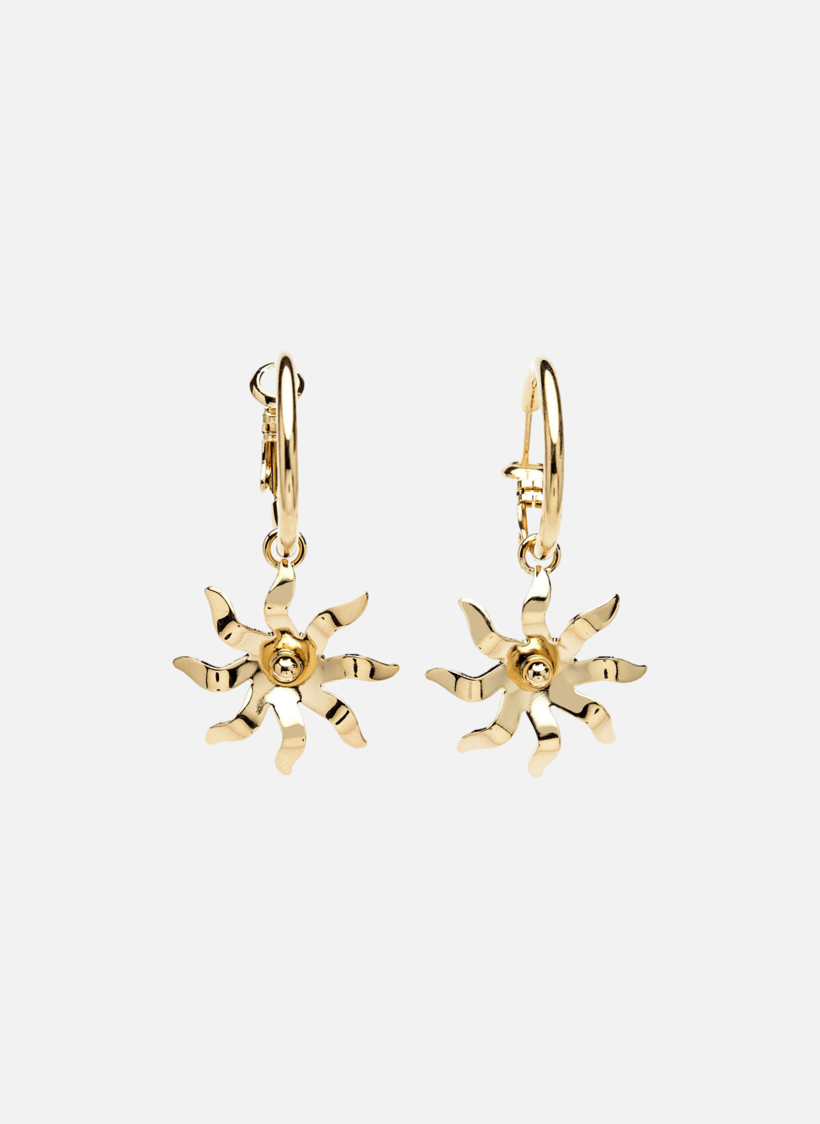 Boucles d'oreilles femme or et bronze Monsieur Simone Boucles d'oreilles femme or et bronze Or