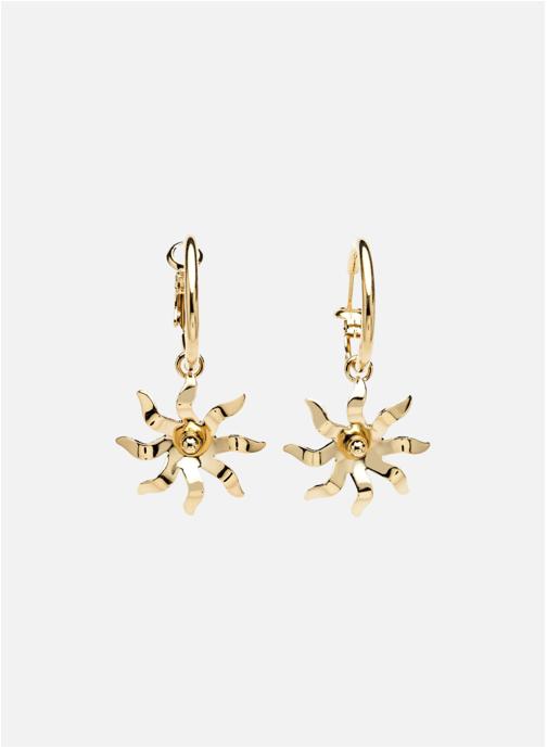 Monsieur Simone Boucles d'oreilles femme or et bronze