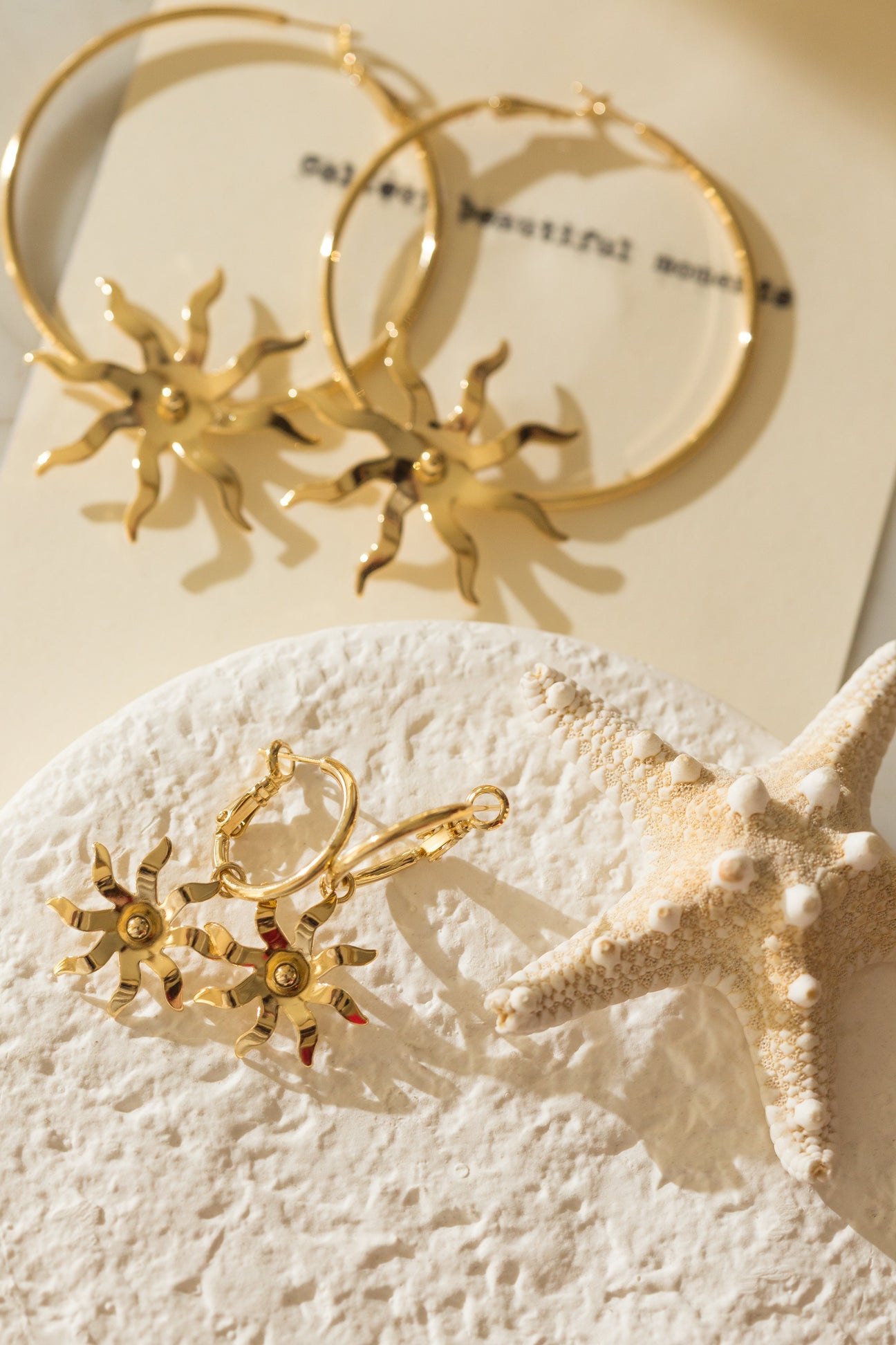 Boucles d'oreilles femme or et bronze Monsieur Simone Boucles d'oreilles femme or et bronze Or