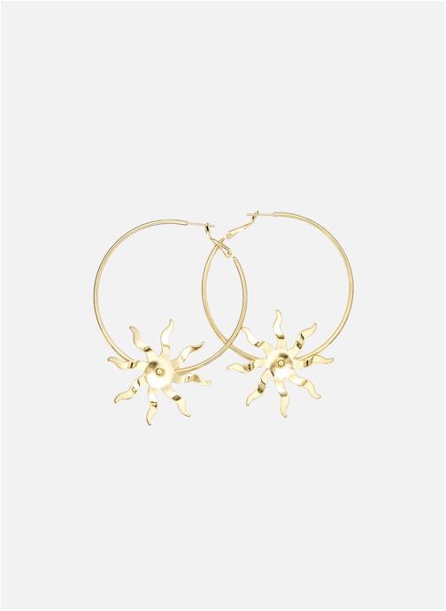 Monsieur Simone Boucles d'oreilles femme or et bronze