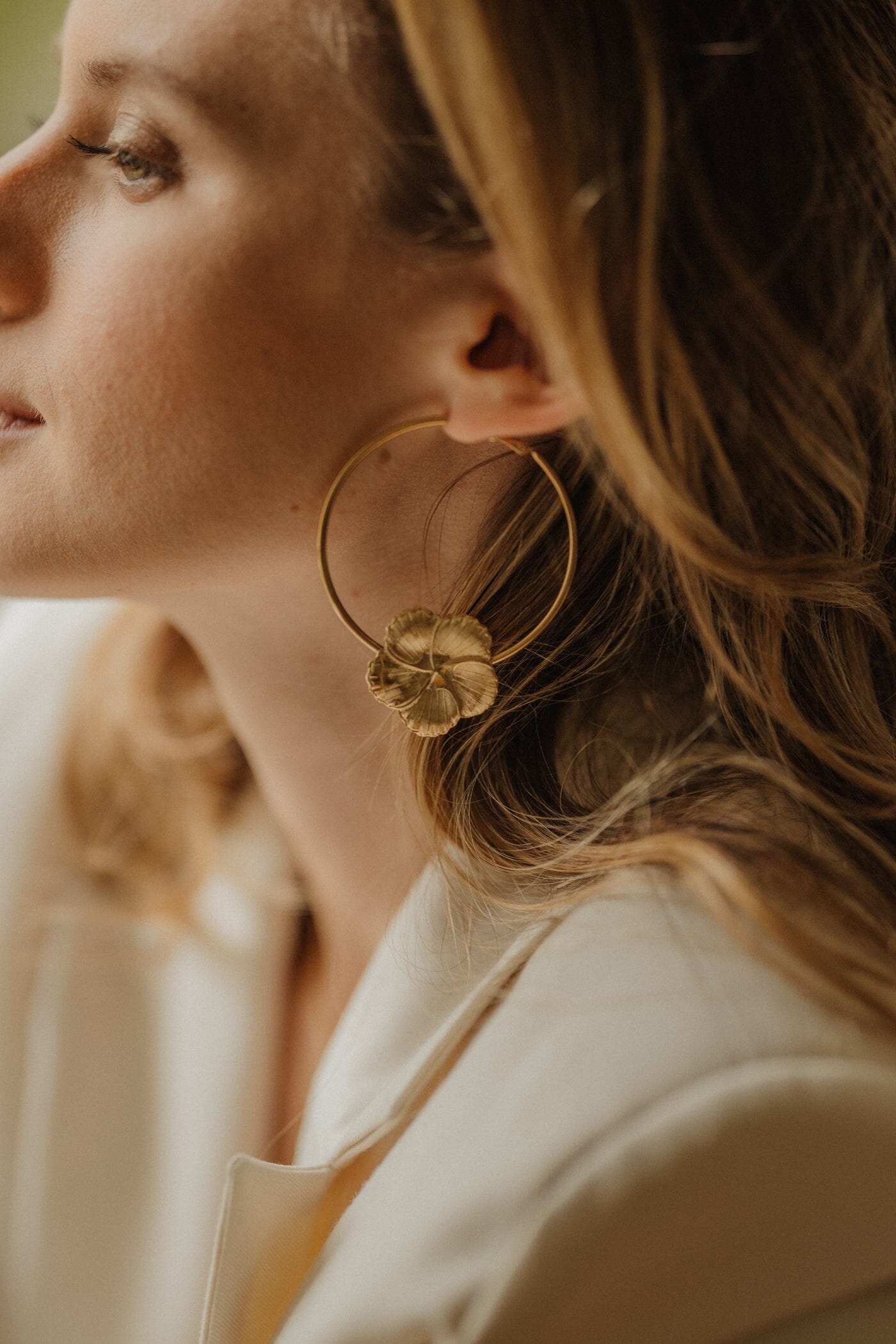 Boucles d'oreilles femme argent Monsieur Simone Boucles d'oreilles femme argent Argent