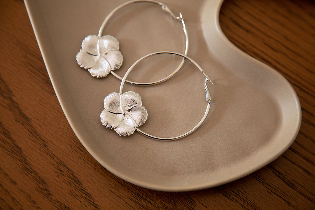 Boucles d'oreilles femme argent Monsieur Simone Boucles d'oreilles femme argent Argent