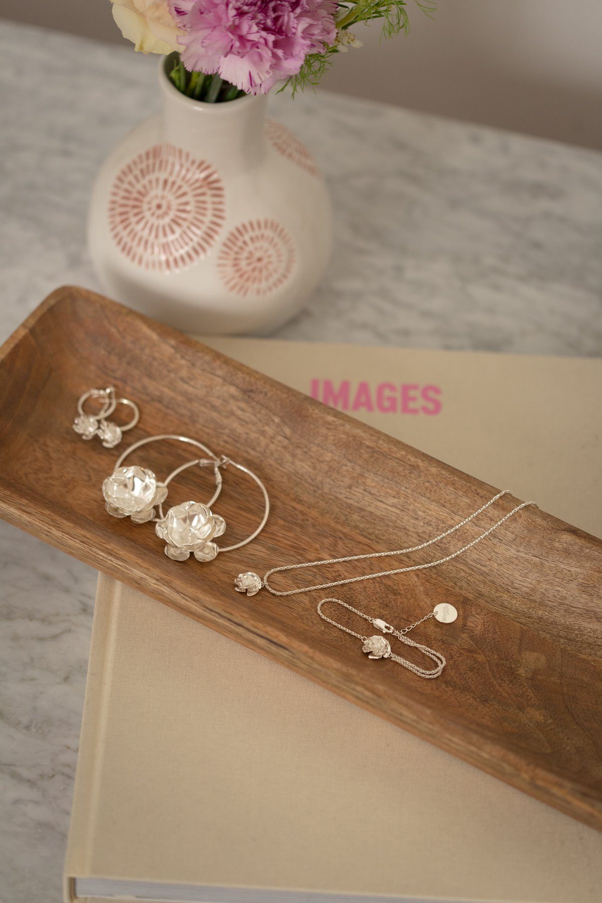 Boucles d'oreilles femme argent Monsieur Simone Boucles d'oreilles femme argent Argent