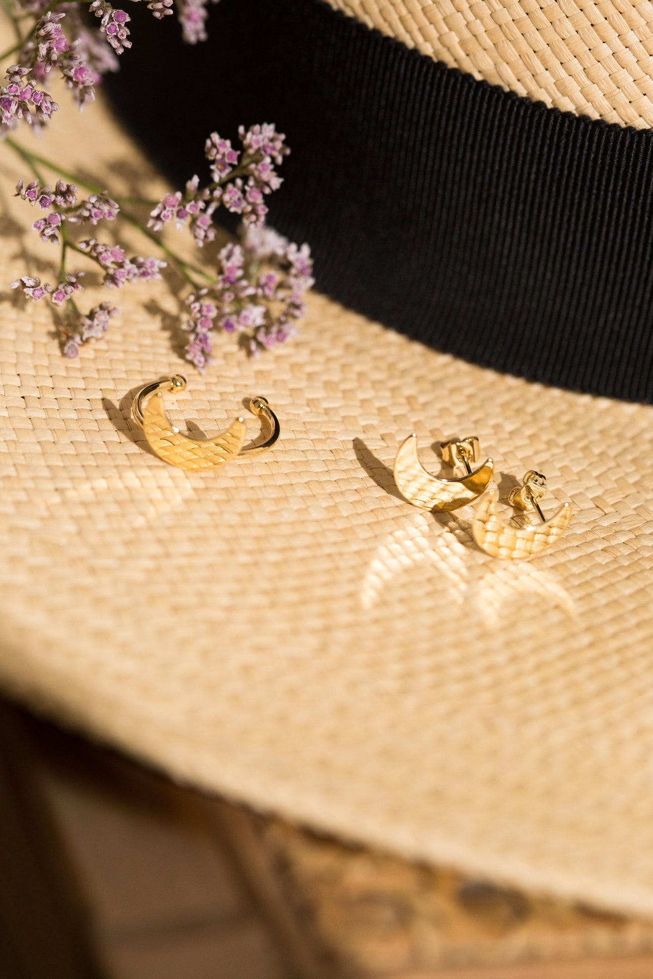 Boucles d'oreilles femme or et bronze Monsieur Simone Boucles d'oreilles femme or et bronze Or