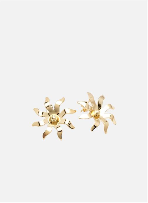 Monsieur Simone Boucles d'oreilles femme or et bronze