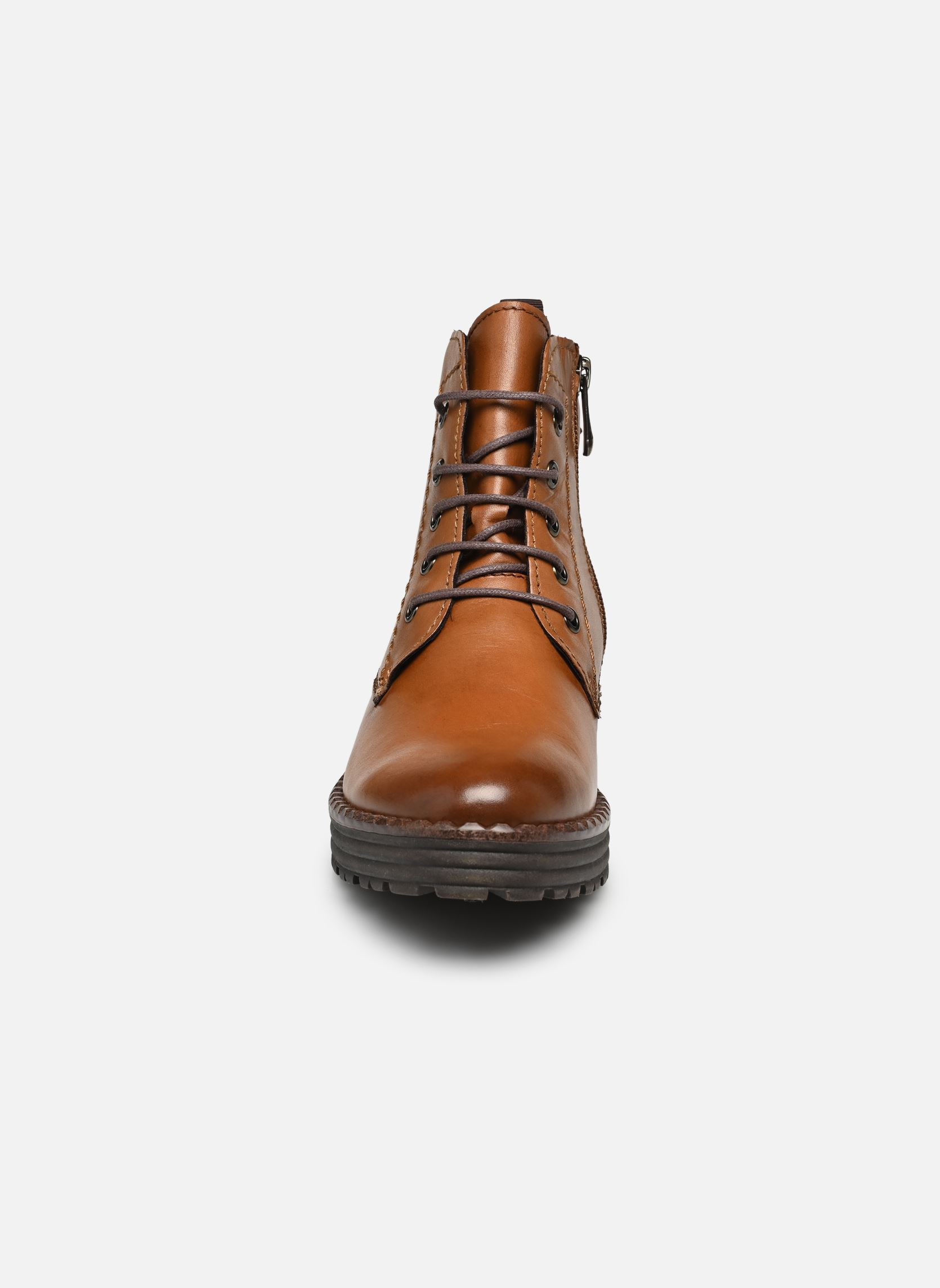 Stivaletti con lacci 25200-21 donna marrone Marco Tozzi Stivaletti con lacci 25200-21 donna marrone COGNAC
