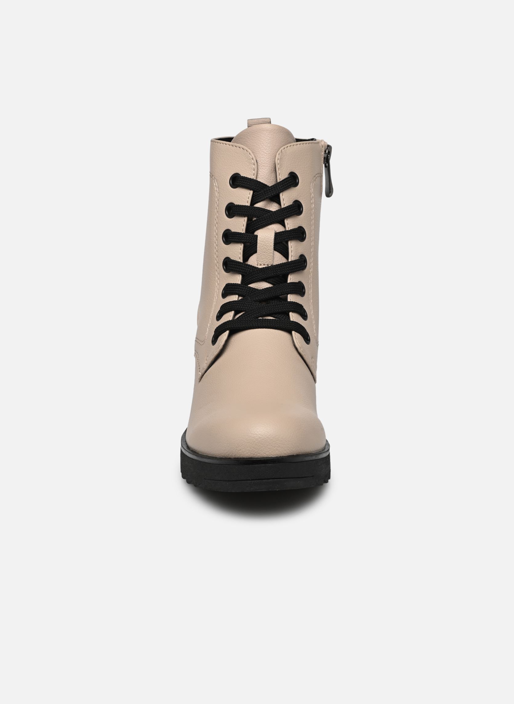 Veterlaarsjes 25262-21 dames beige Marco Tozzi Veterlaarsjes 25262-21 dames beige IVORY COMB