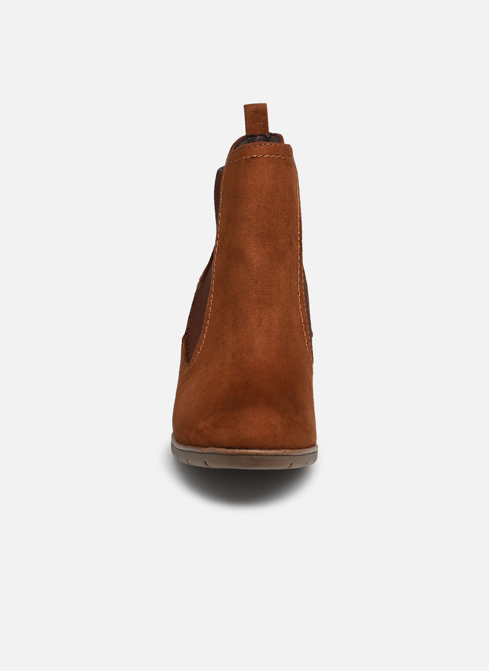 Geschnürte Stiefeletten 25355-21 damen braun Marco Tozzi Geschnürte Stiefeletten 25355-21 damen braun COGNAC