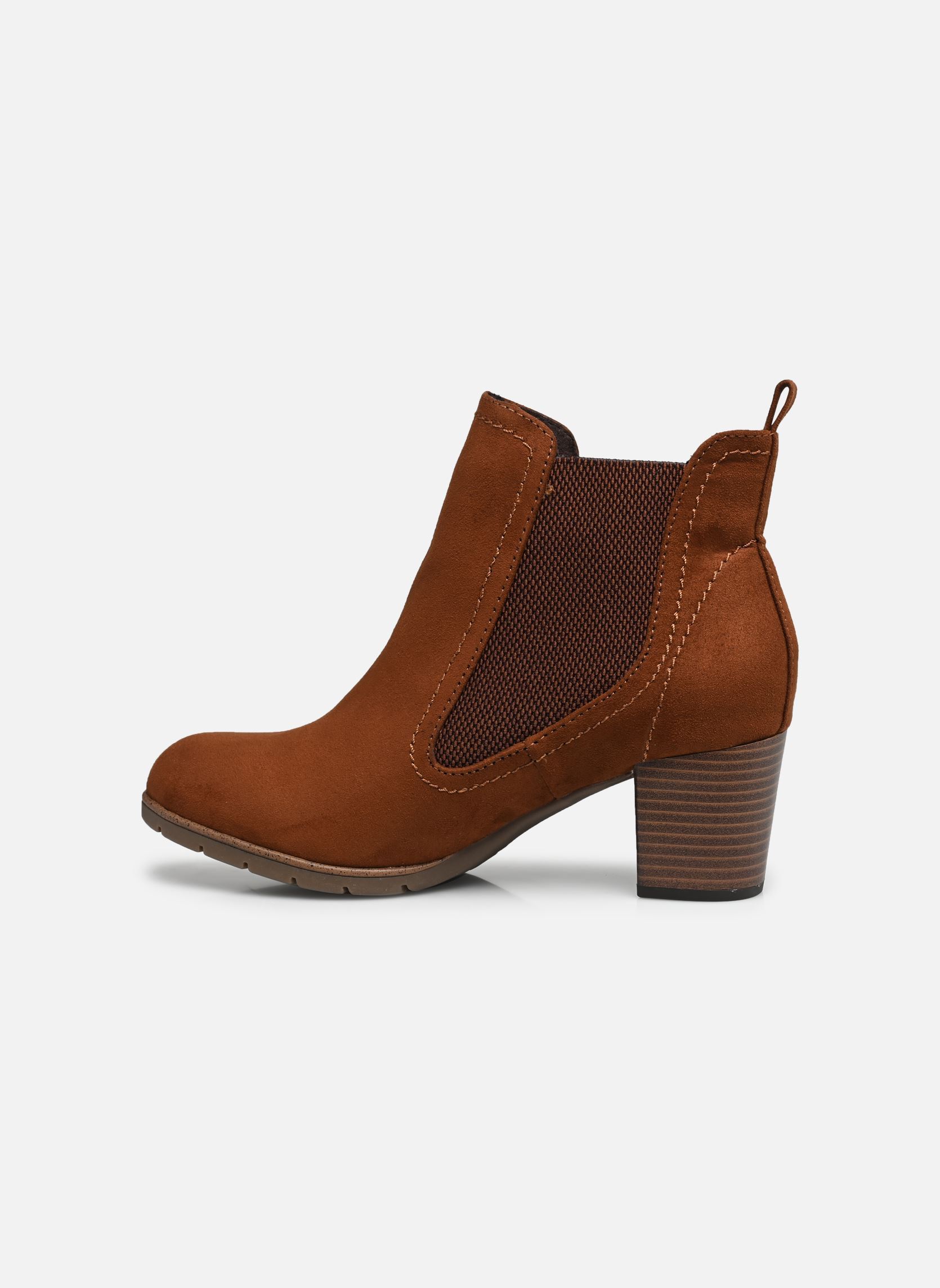 Geschnürte Stiefeletten 25355-21 damen braun Marco Tozzi Geschnürte Stiefeletten 25355-21 damen braun COGNAC