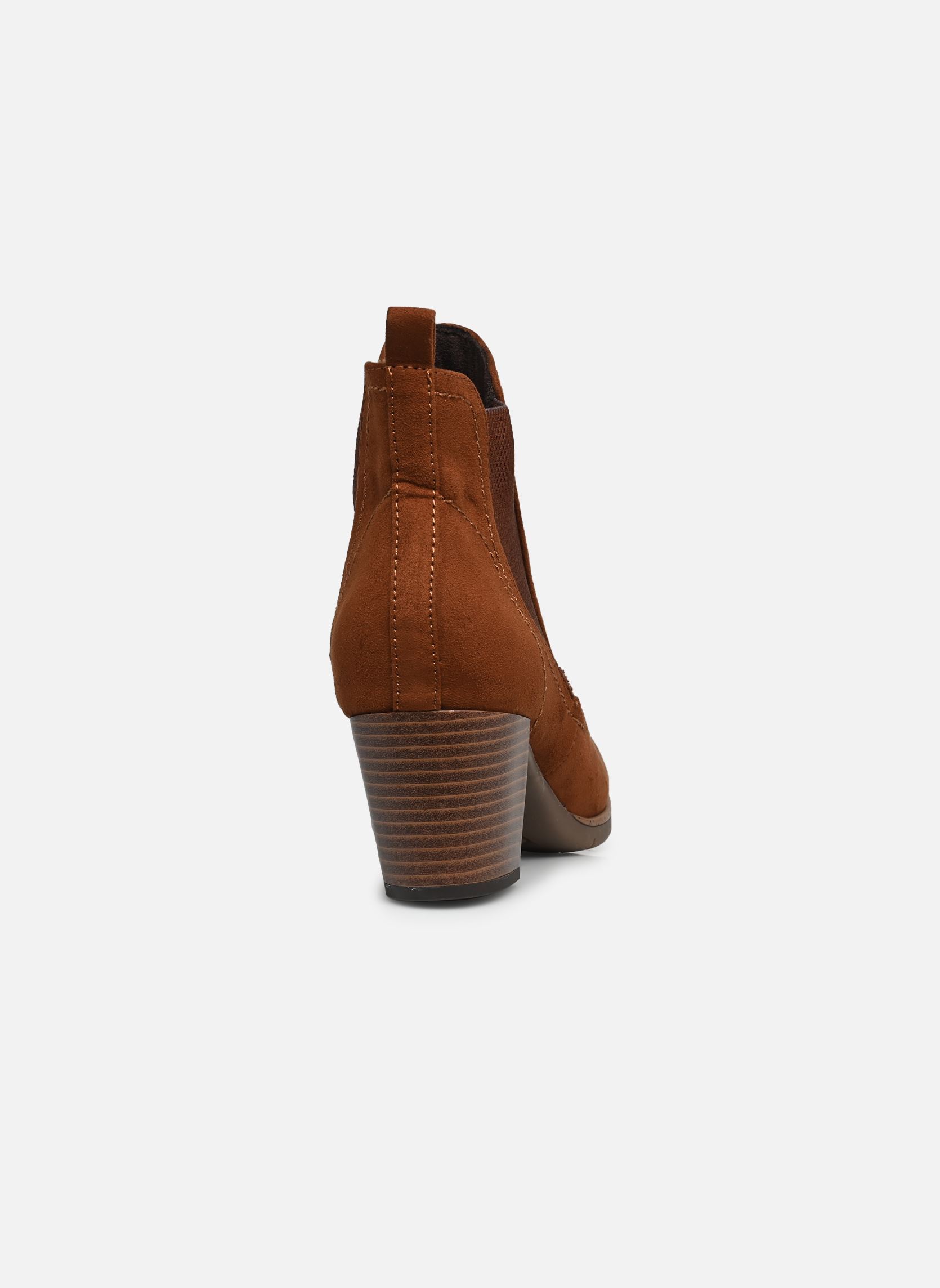 Geschnürte Stiefeletten 25355-21 damen braun Marco Tozzi Geschnürte Stiefeletten 25355-21 damen braun COGNAC