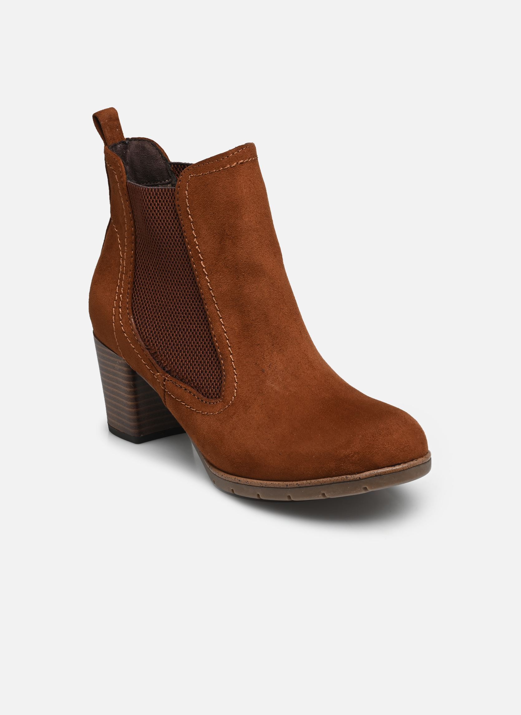 Geschnürte Stiefeletten 25355-21 damen braun Marco Tozzi Geschnürte Stiefeletten 25355-21 damen braun COGNAC