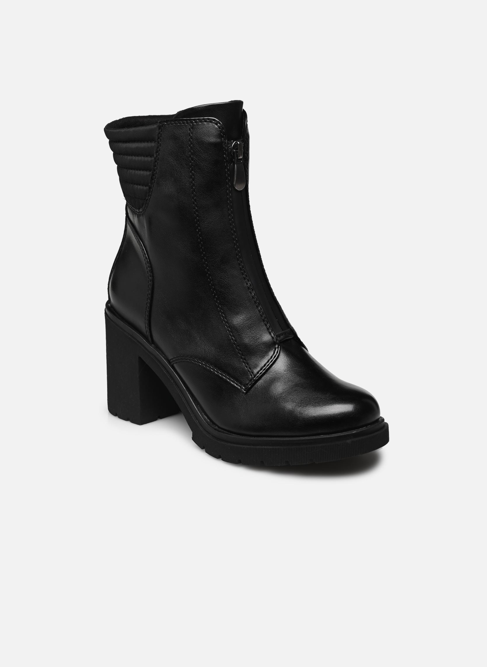 Bottines à lacets 25452-21 femme noir Marco Tozzi Bottines à lacets 25452-21 femme noir BLACK