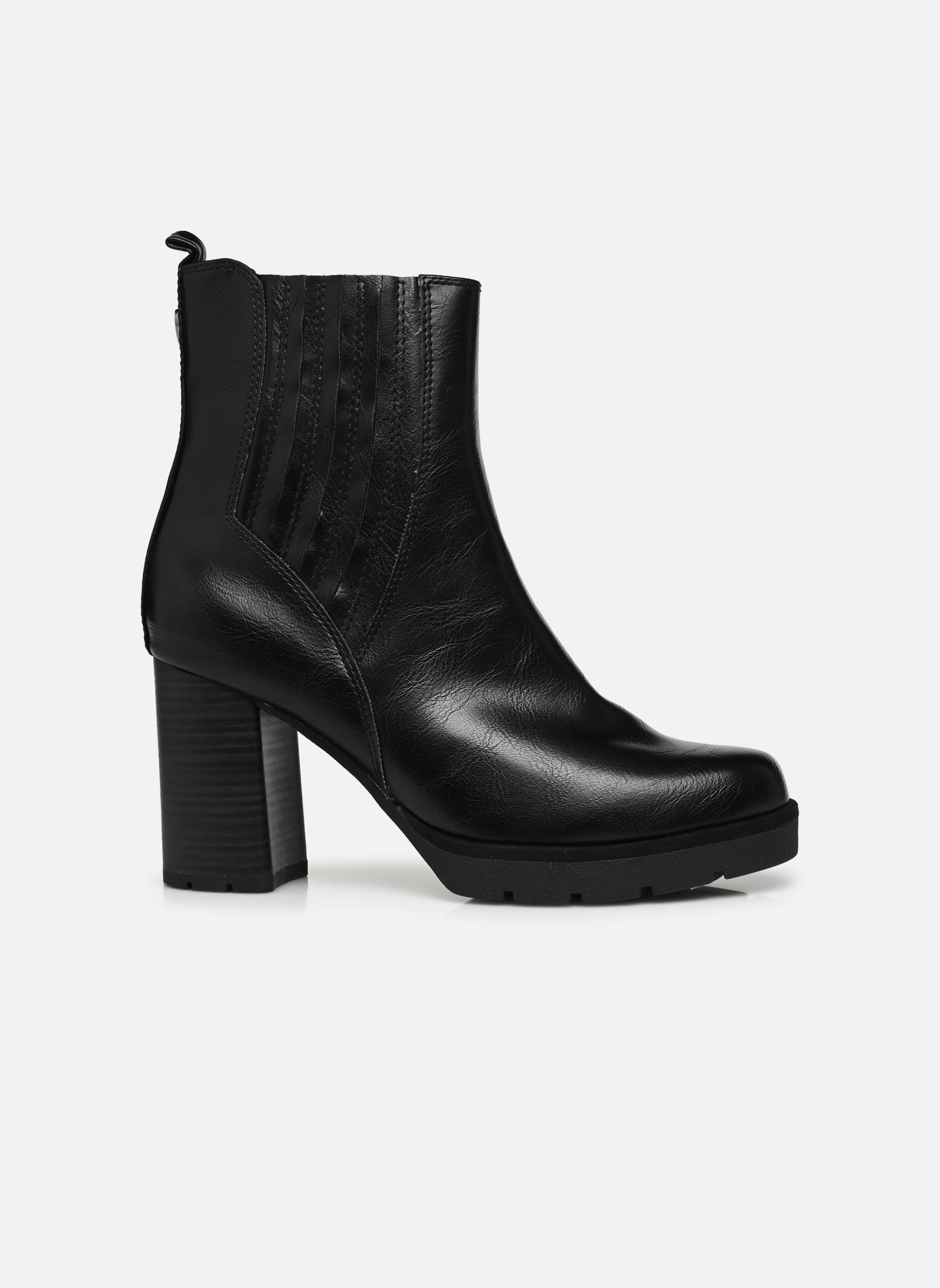 Bottines à lacets 25463-21 femme noir Marco Tozzi Bottines à lacets 25463-21 femme noir BLACK