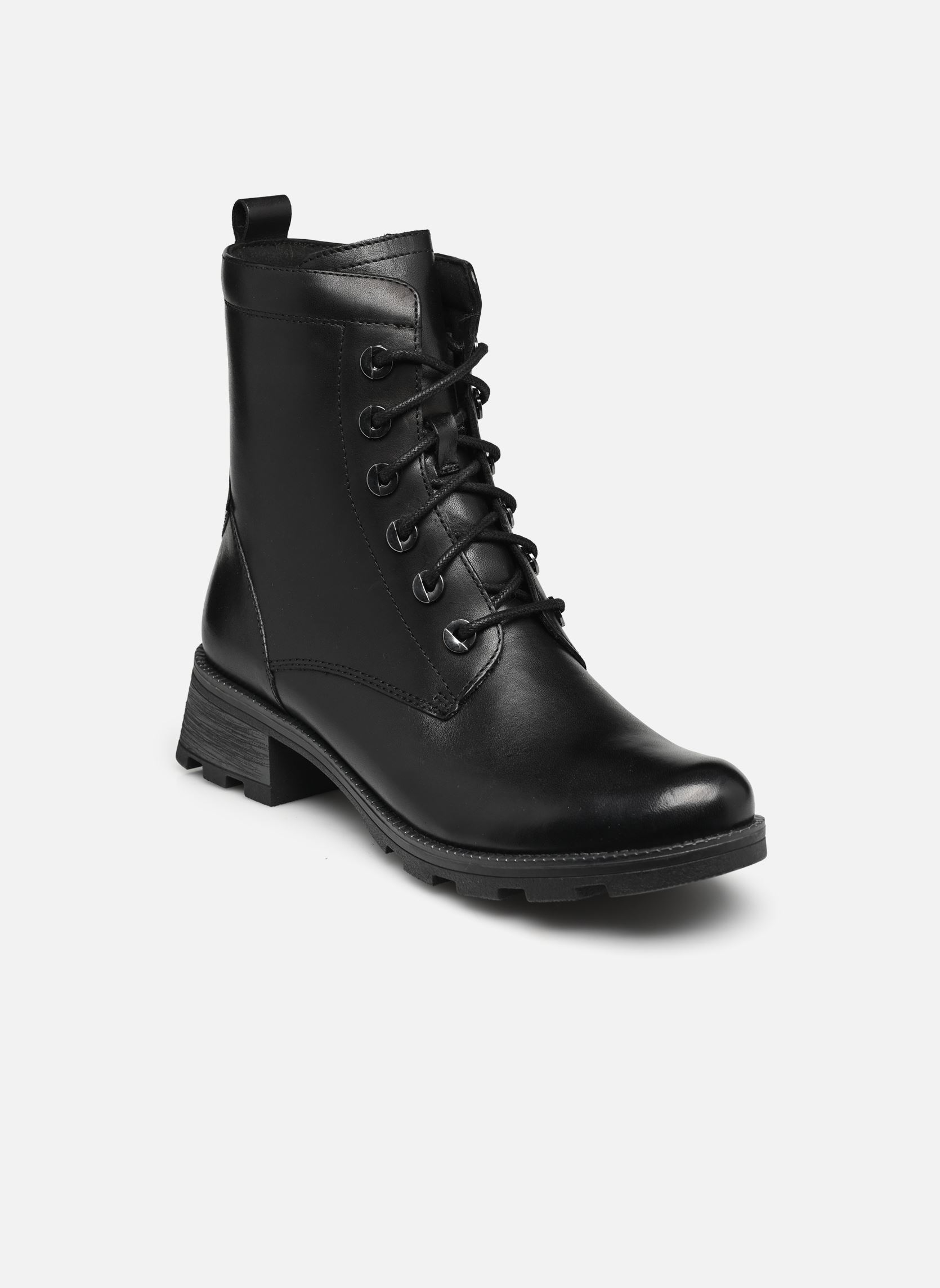 Bottines à lacets 25225-41 femme noir Caprice Bottines à lacets 25225-41 femme noir BLACK NAPPA