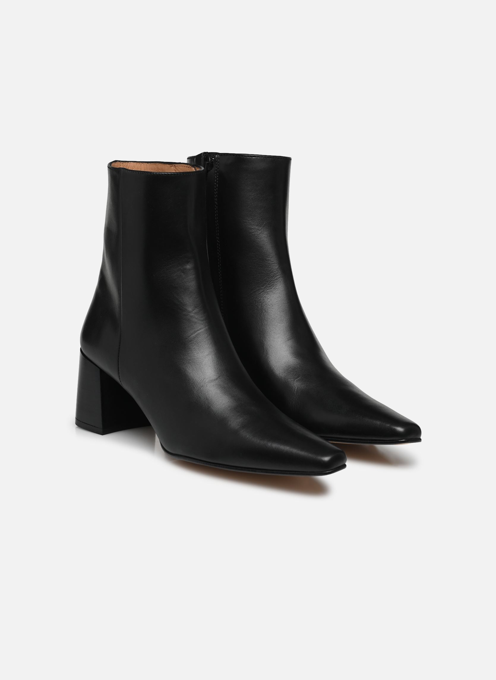 Bottines et boots Riley femme noir Flattered Bottines et boots Riley femme noir BLACK LEATHER