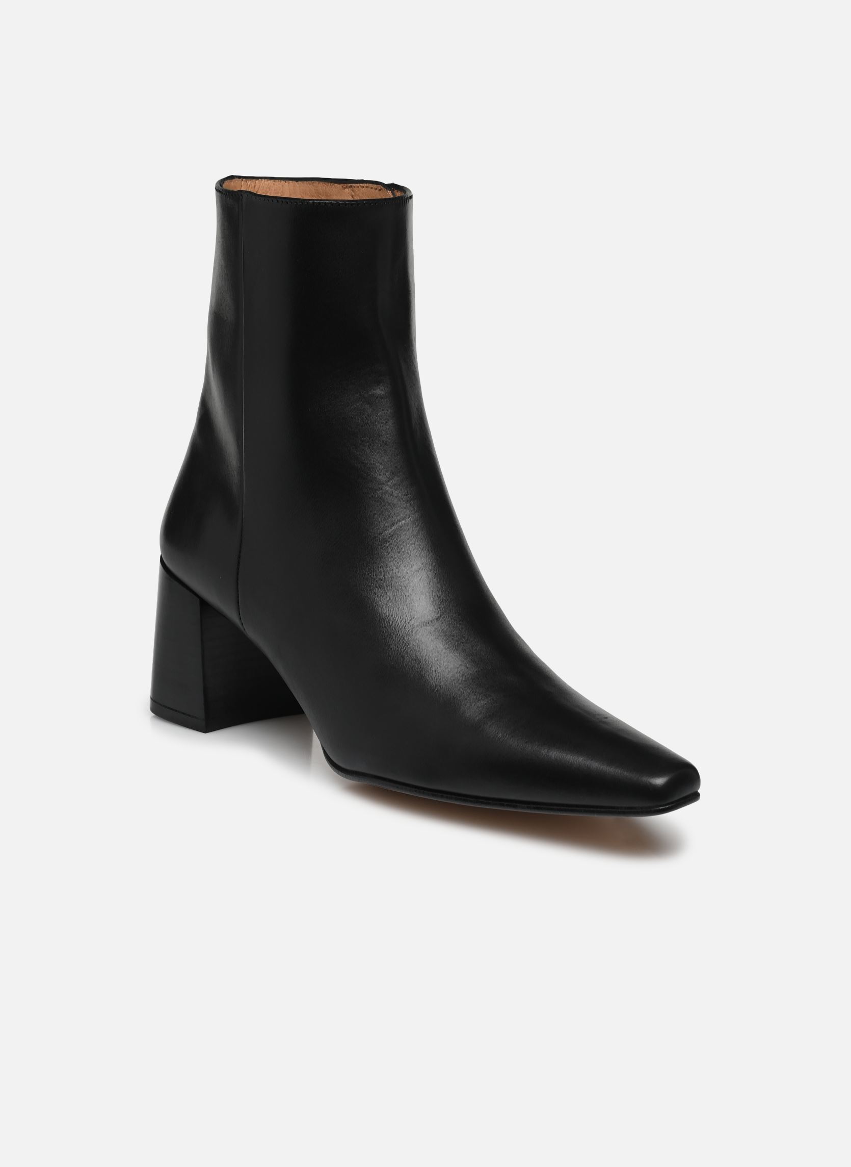 Bottines et boots Riley femme noir Flattered Bottines et boots Riley femme noir BLACK LEATHER