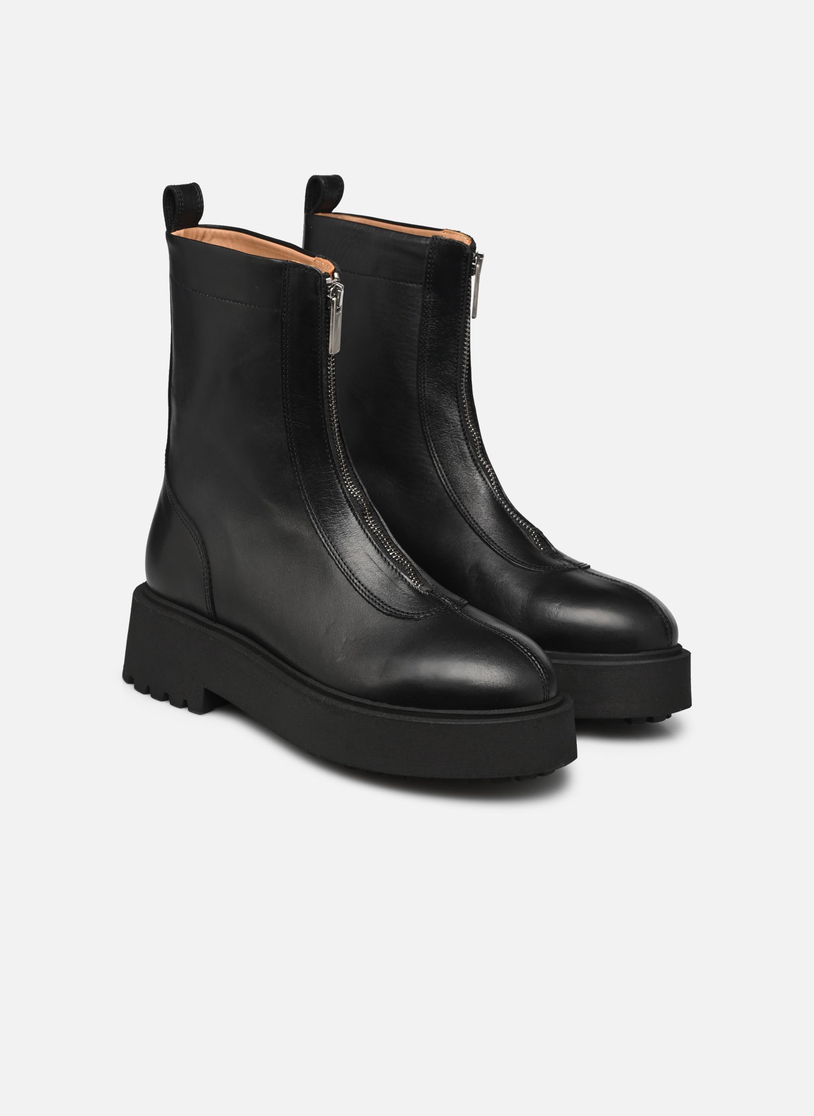 Stivaletti e stivali Alma donna nero Flattered Stivaletti e stivali Alma donna nero Black leather