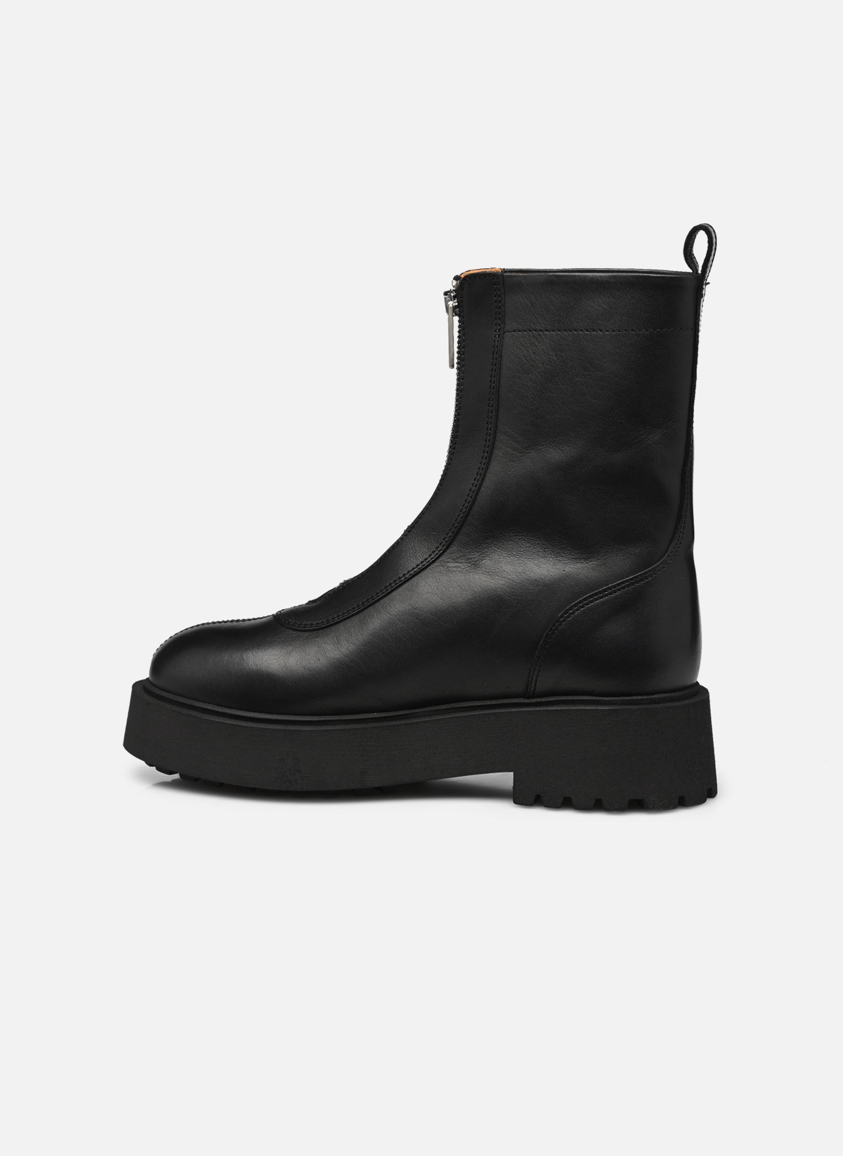 Stivaletti e stivali Alma donna nero Flattered Stivaletti e stivali Alma donna nero Black leather