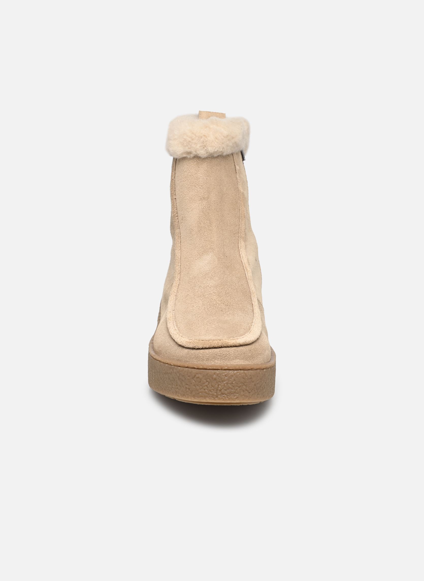 Niedrige Ankle Boots Simone damen beige Flattered Niedrige Ankle Boots Simone damen beige SAND SUEDE