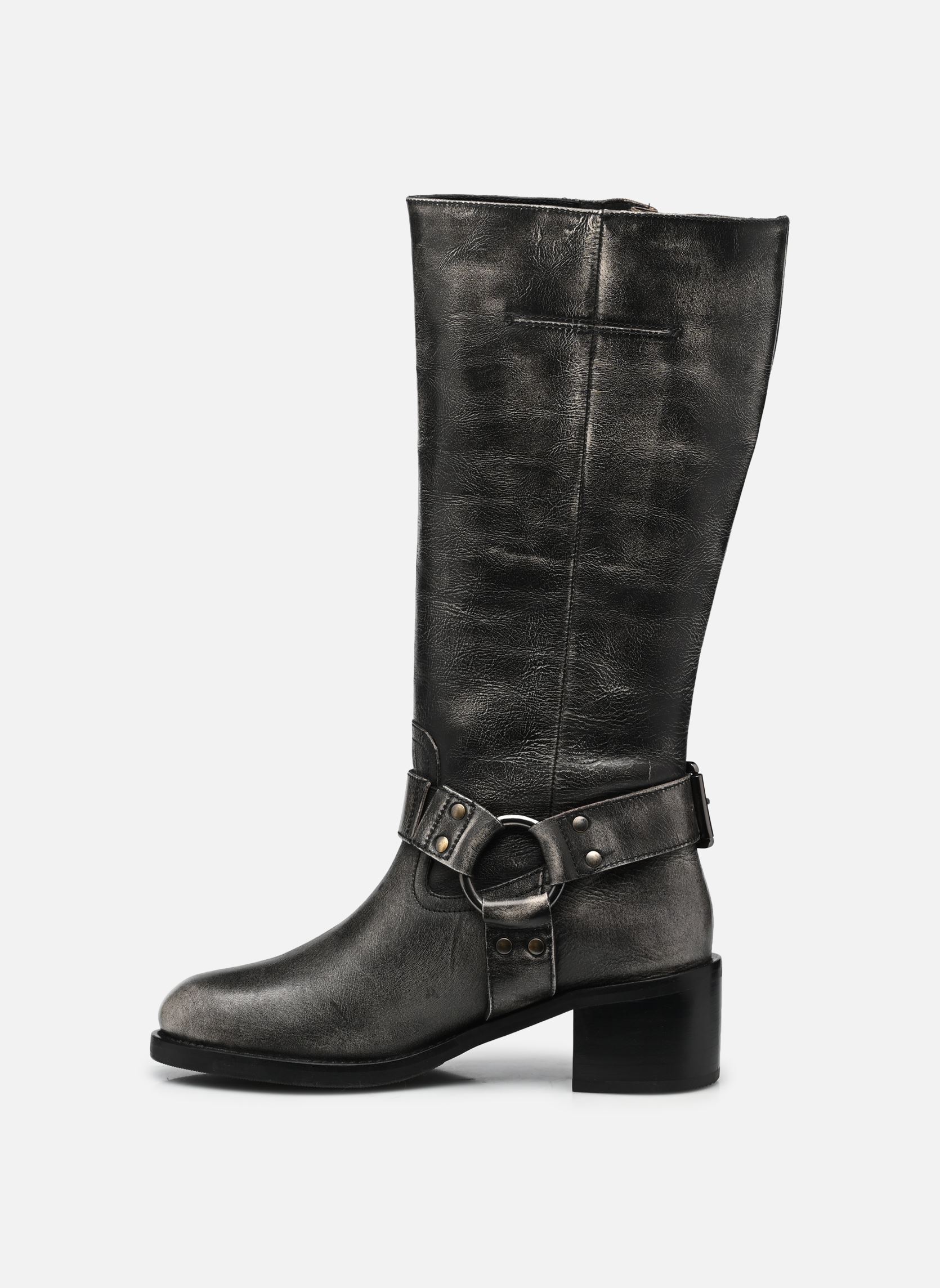 Bottes New-Camperos 14291 femme noir Bronx Bottes New-Camperos 14291 femme noir Antique Metallic Black