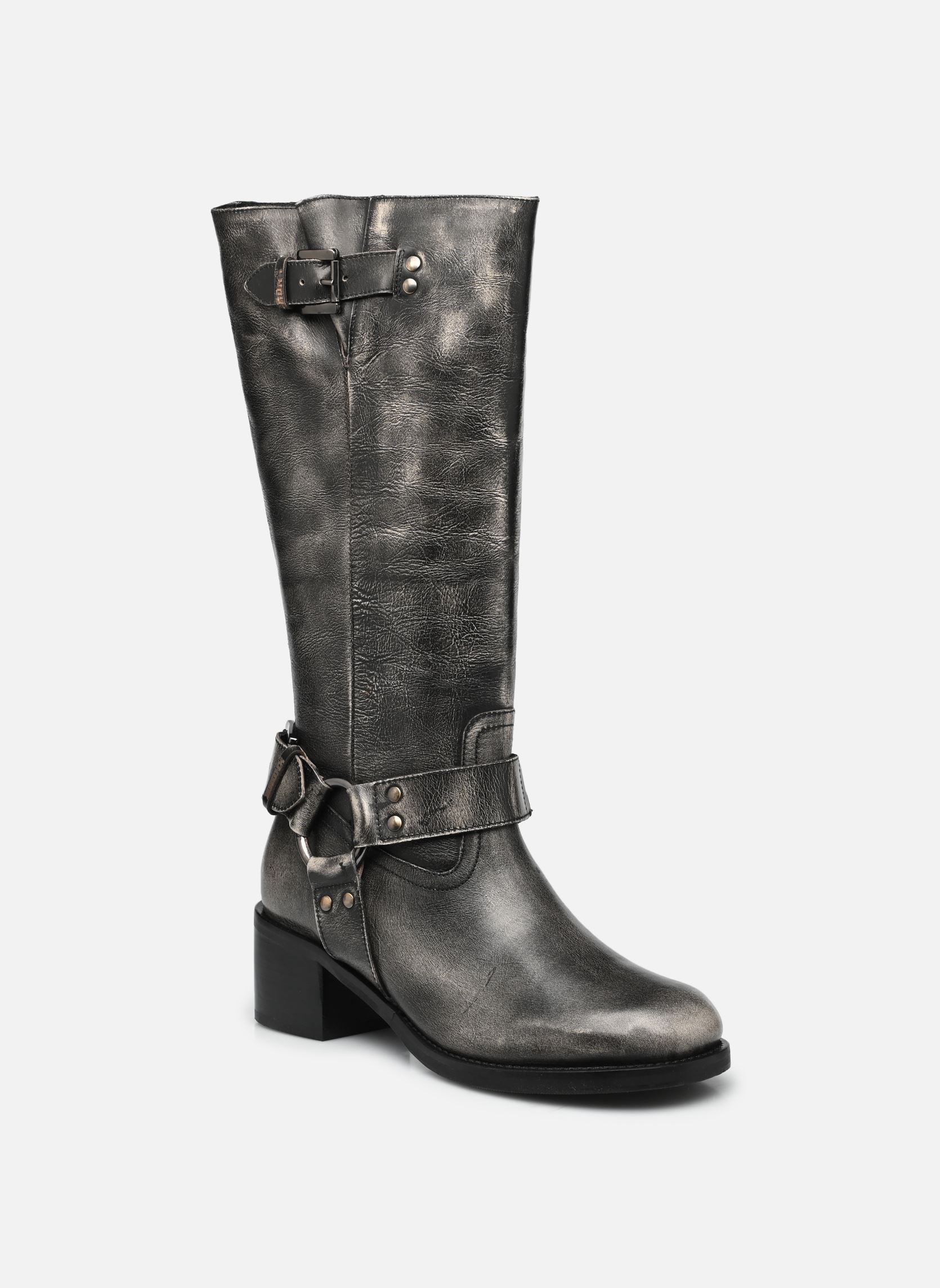 Bottes New-Camperos 14291 femme noir Bronx Bottes New-Camperos 14291 femme noir Antique Metallic Black
