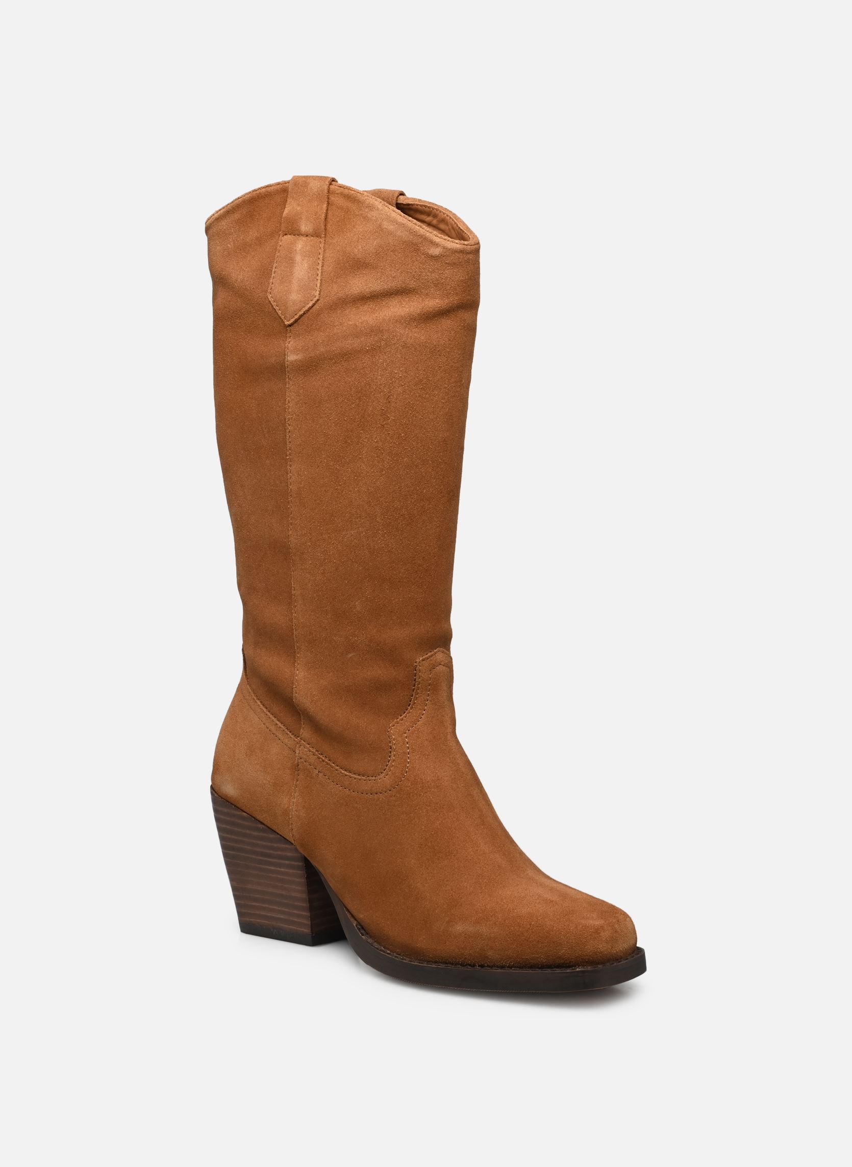 Bottines santiags Fu-Zzy 34282 femme marron Bronx Bottines santiags Fu-Zzy 34282 femme marron Chestnut