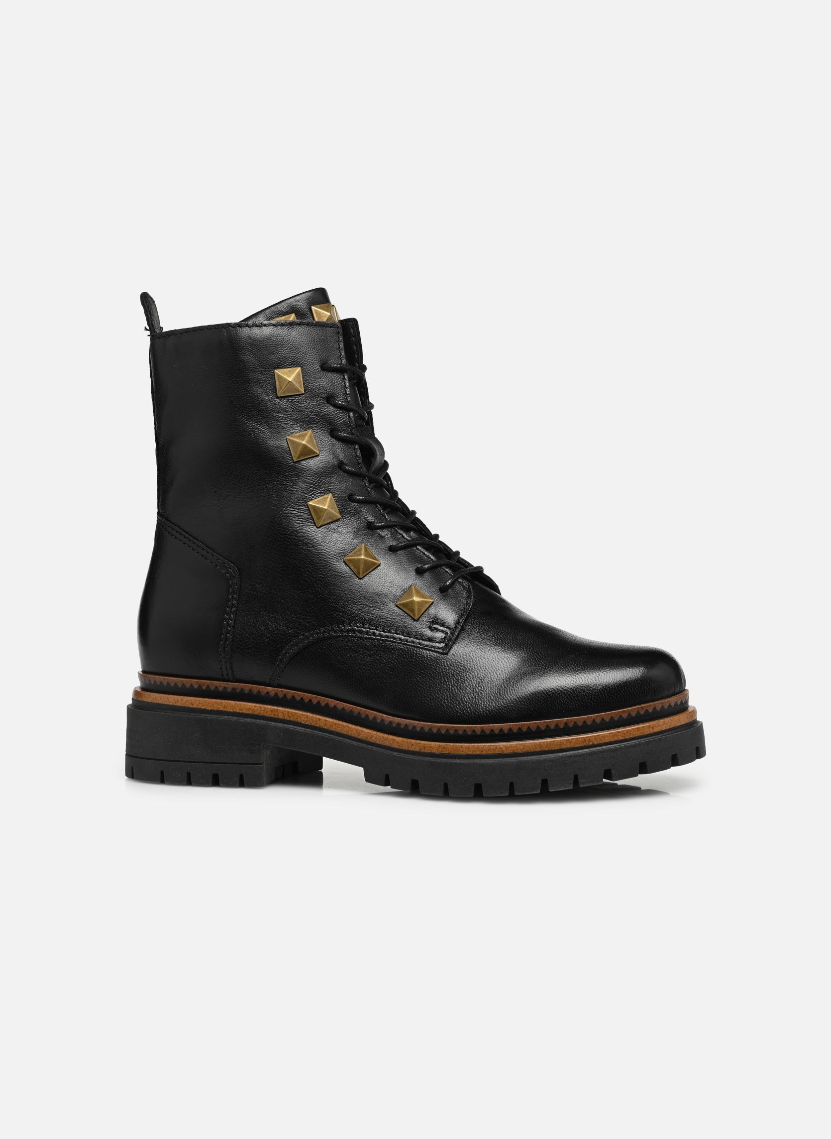 Bottines à lacets DEREK T60214 femme noir Mjus Bottines à lacets DEREK T60214 femme noir Nero