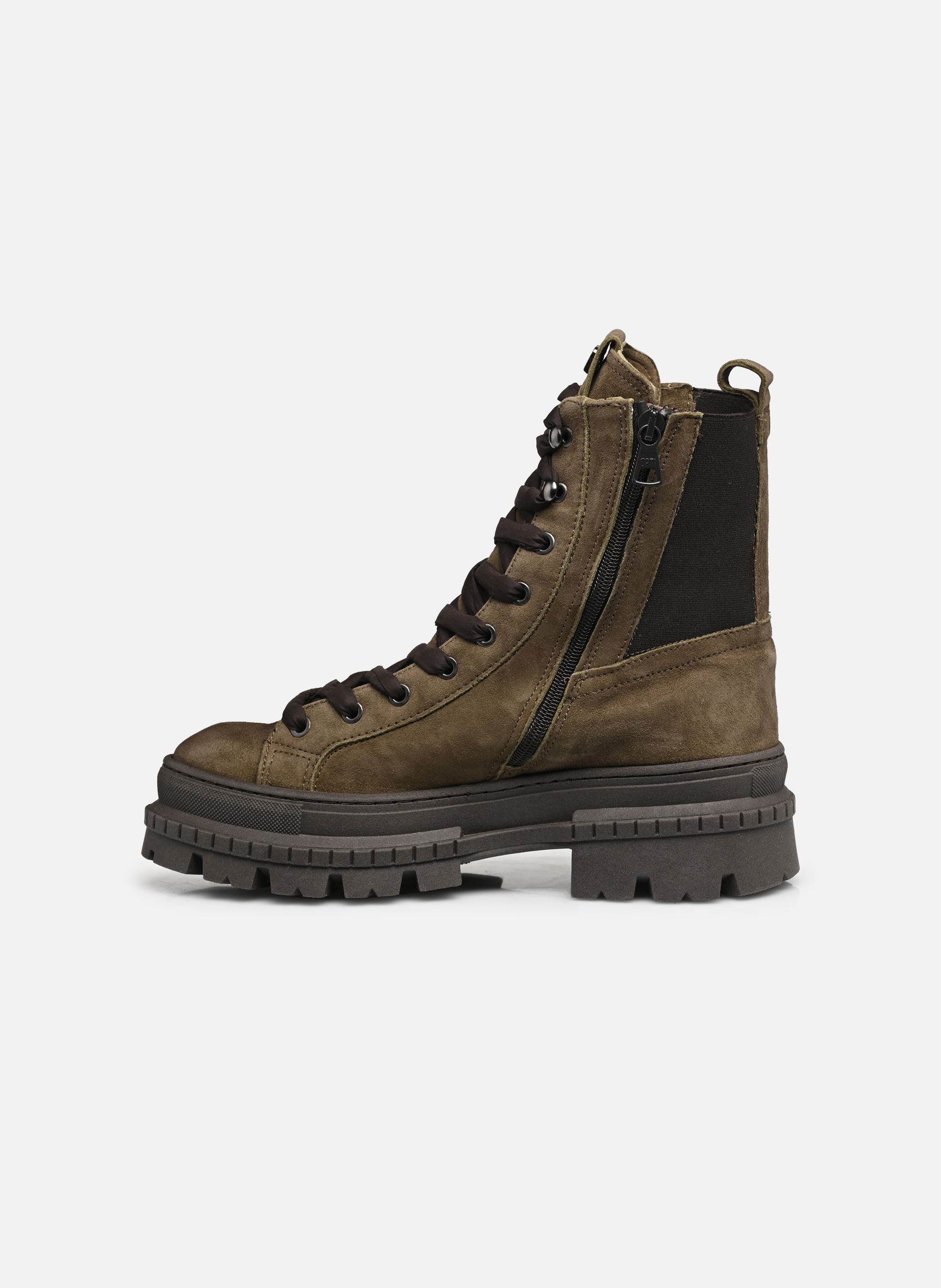 Geschnürte Stiefeletten GEORDIE T68204 damen grün Mjus Geschnürte Stiefeletten GEORDIE T68204 damen grün SAFARI