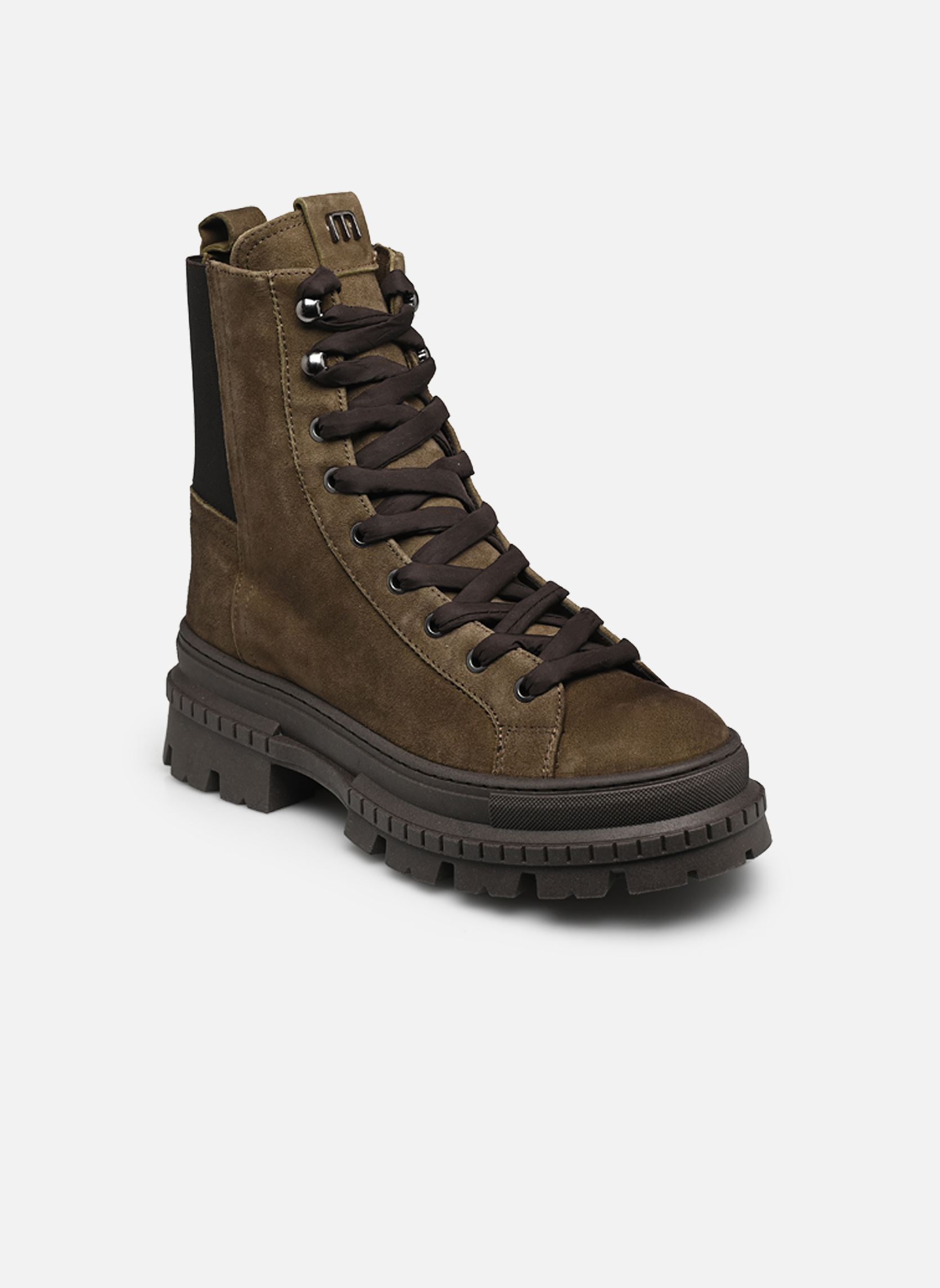 Geschnürte Stiefeletten GEORDIE T68204 damen grün Mjus Geschnürte Stiefeletten GEORDIE T68204 damen grün SAFARI
