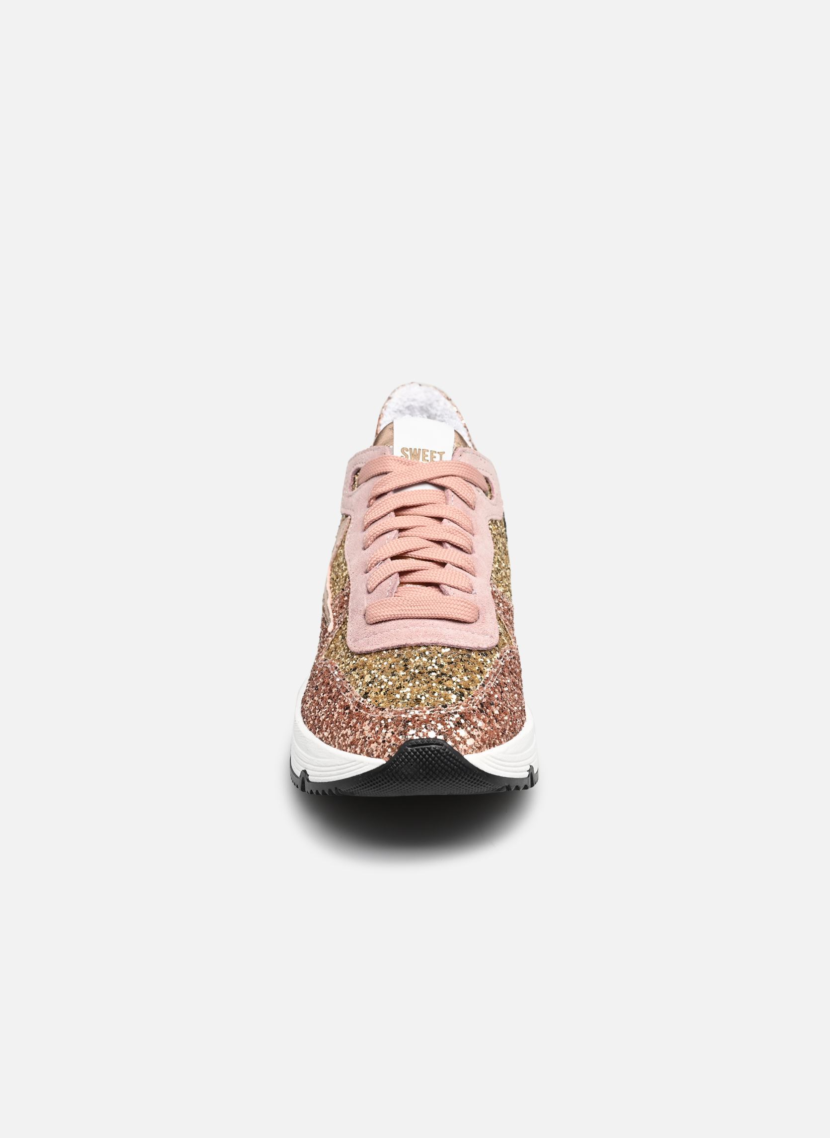 Sneakers L.73.BLANDINA-36 donna oro e bronzo Sweet Lemon Sneakers L.73.BLANDINA-36 donna oro e bronzo RosaGoldNero Glitter
