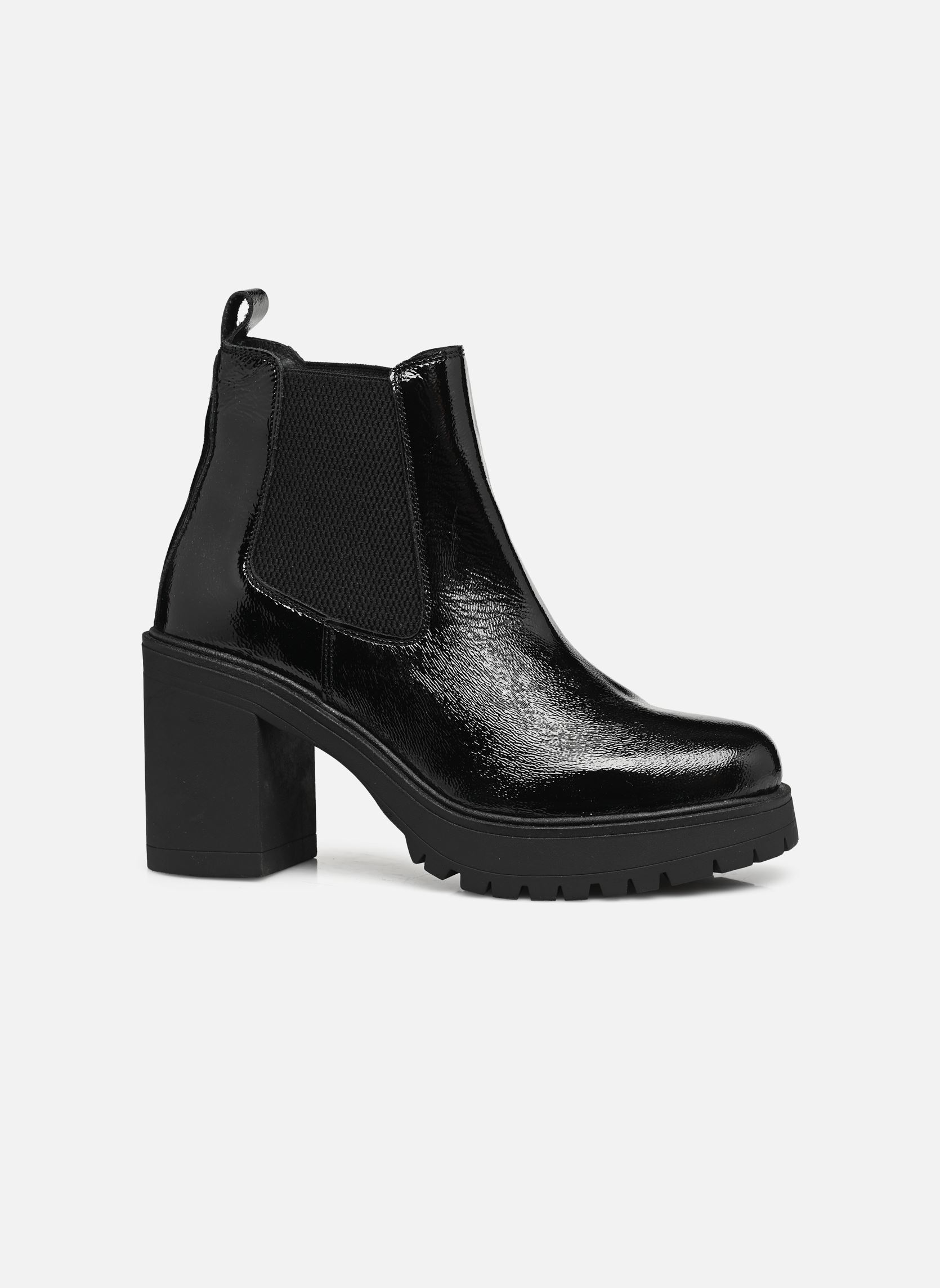 Enkellaarzen en boots L.62.NICAD dames zwart Sweet Lemon Enkellaarzen en boots L.62.NICAD dames zwart Negro