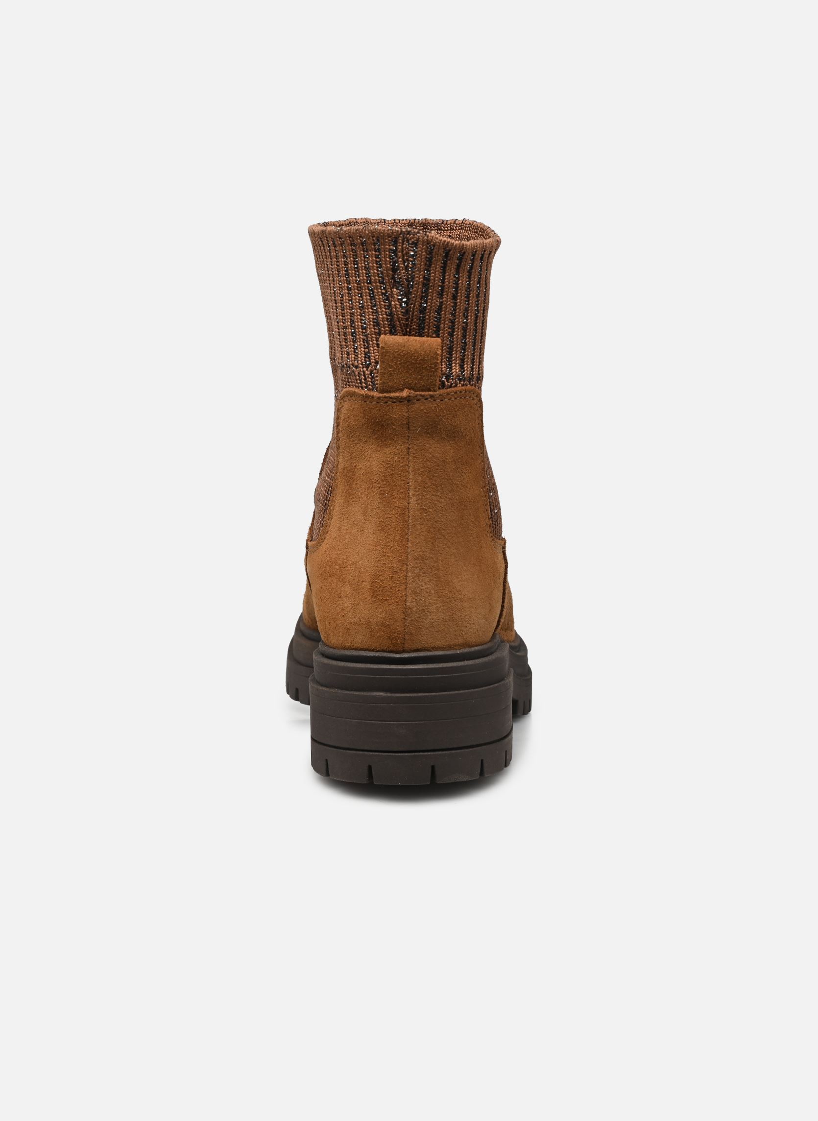 Niedrige Ankle Boots L.82.YAELLE damen braun Sweet Lemon Niedrige Ankle Boots L.82.YAELLE damen braun 586 Tobacco