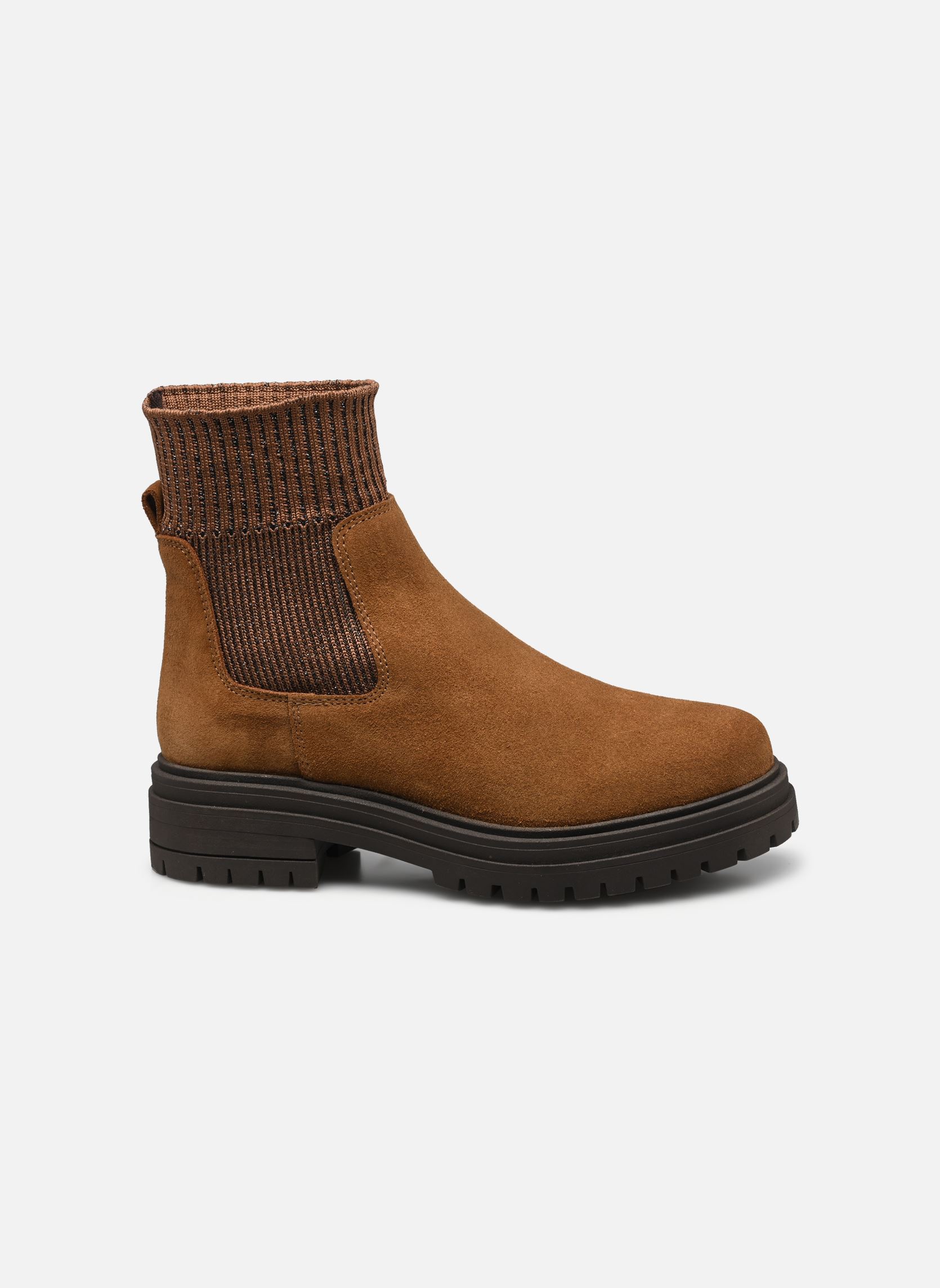 Niedrige Ankle Boots L.82.YAELLE damen braun Sweet Lemon Niedrige Ankle Boots L.82.YAELLE damen braun 586 Tobacco