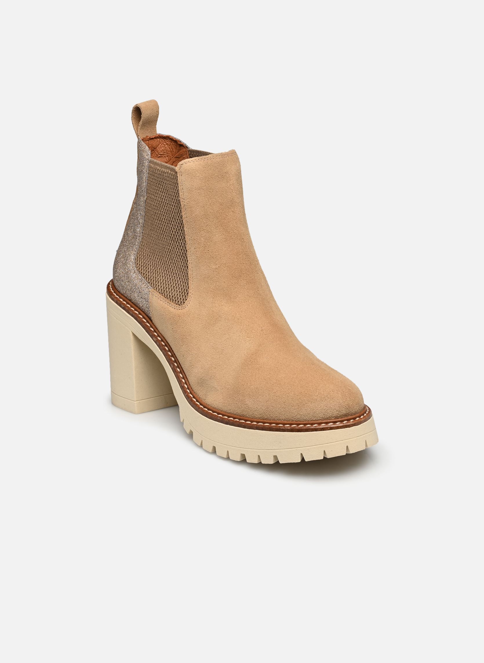 Stivaletti e stivali L.62.NICOLE donna beige Sweet Lemon Stivaletti e stivali L.62.NICOLE donna beige Arena