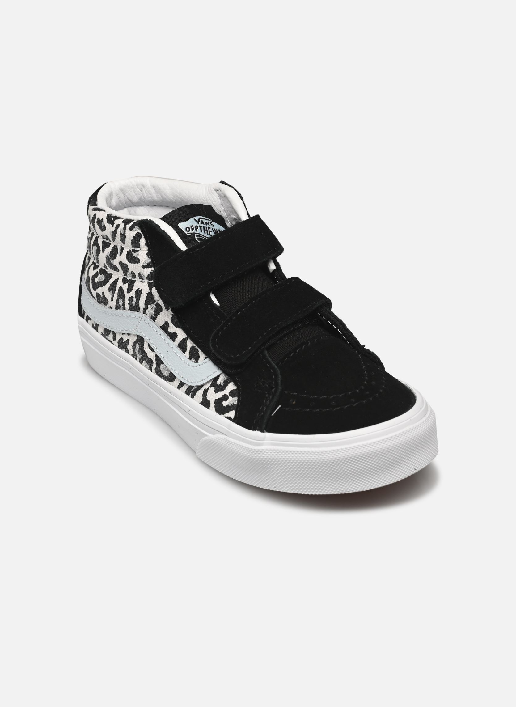 Sneakers UY SK8-Mid Reissue V meisjes zwart Vans Sneakers UY SK8-Mid Reissue V meisjes zwart LEOPARD GLITTER PASTEL BLUE